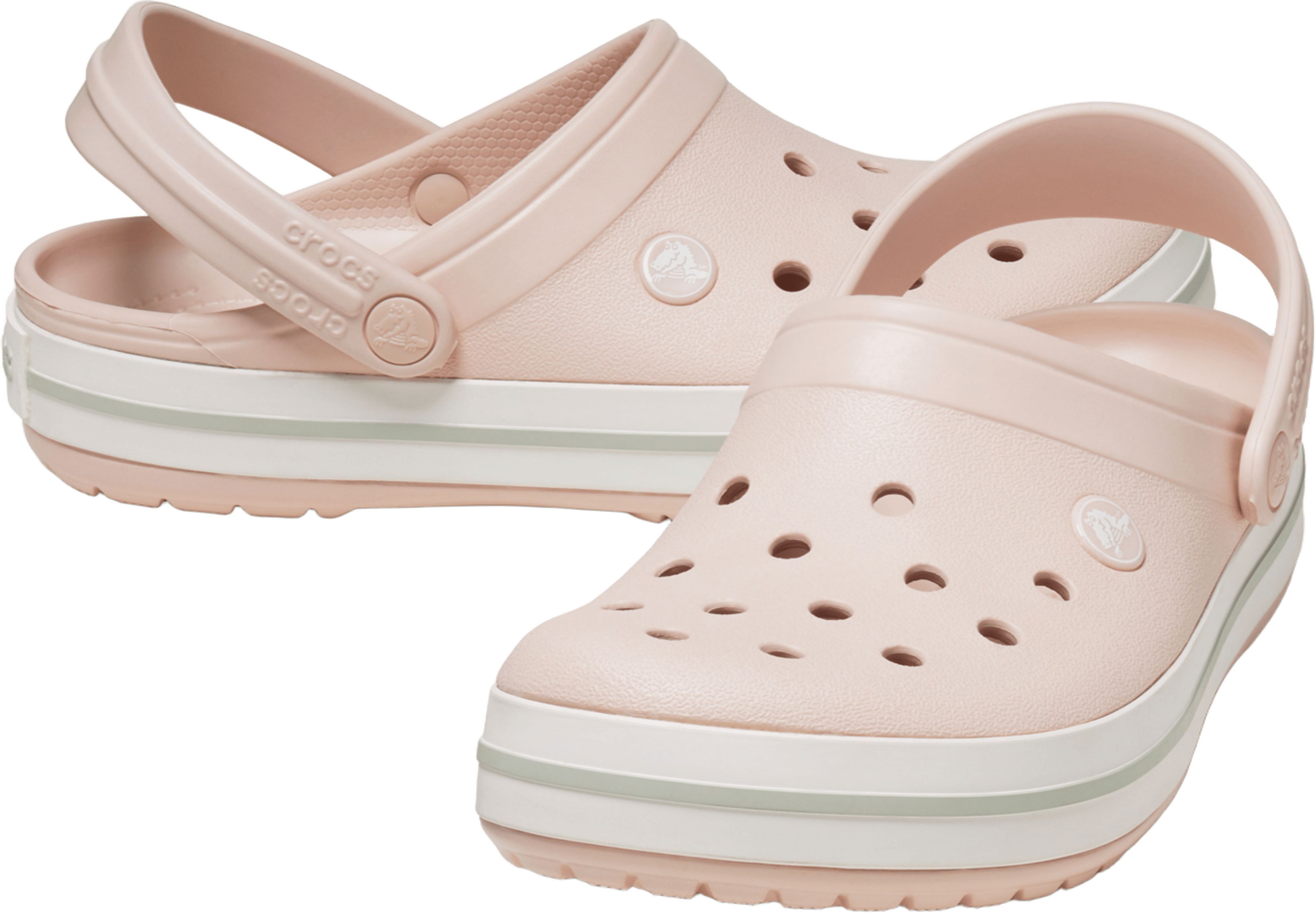 Кроксы Crocs Crocband Clog 11016-6UR 41-42 (M8W10 US) розовые фото 4