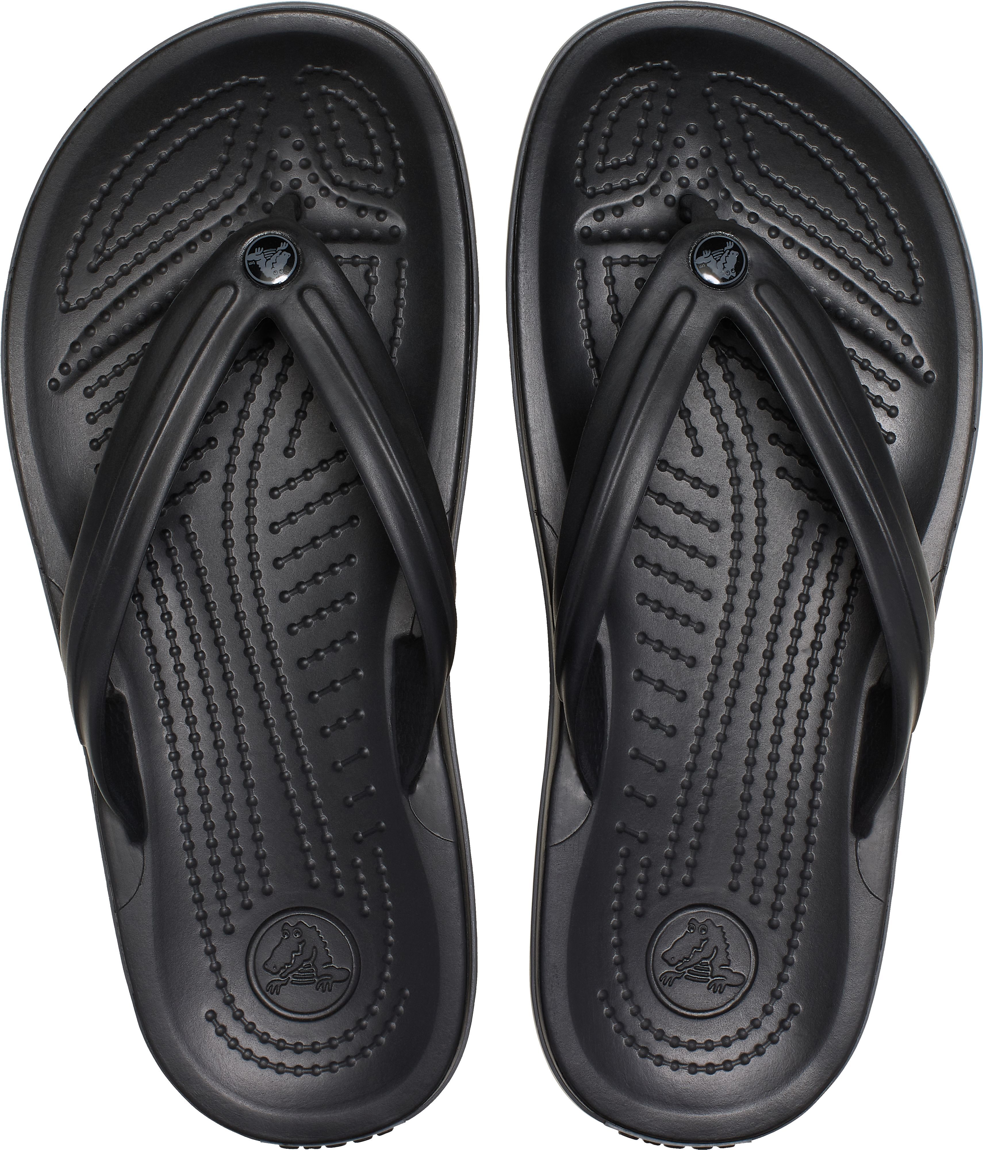 Вьетнамки Crocs Crocband Flip 11033-0DD 46-47 черные фото 4