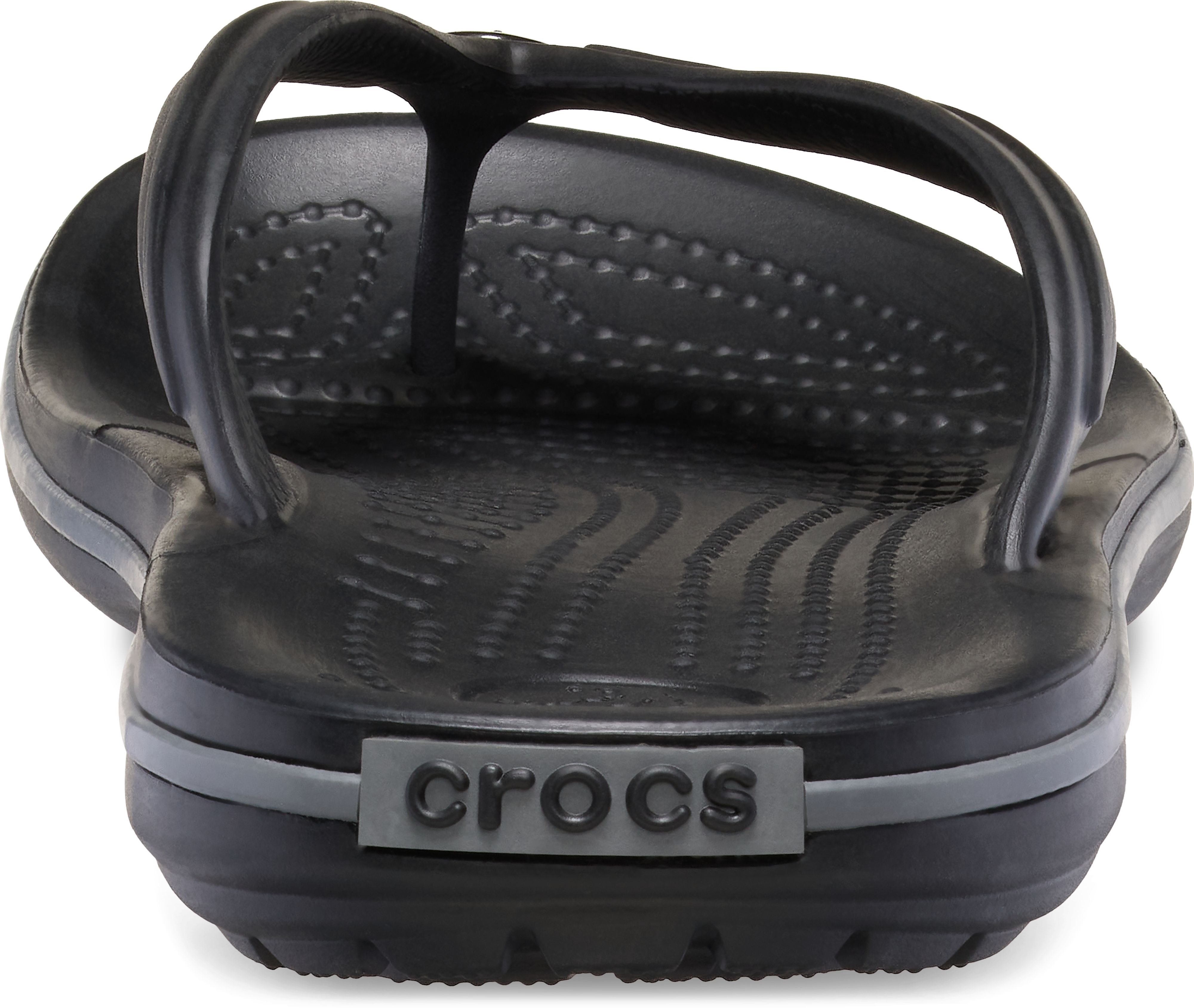 Вьетнамки Crocs Crocband Flip 11033-0DD 42-43 черные фото 5