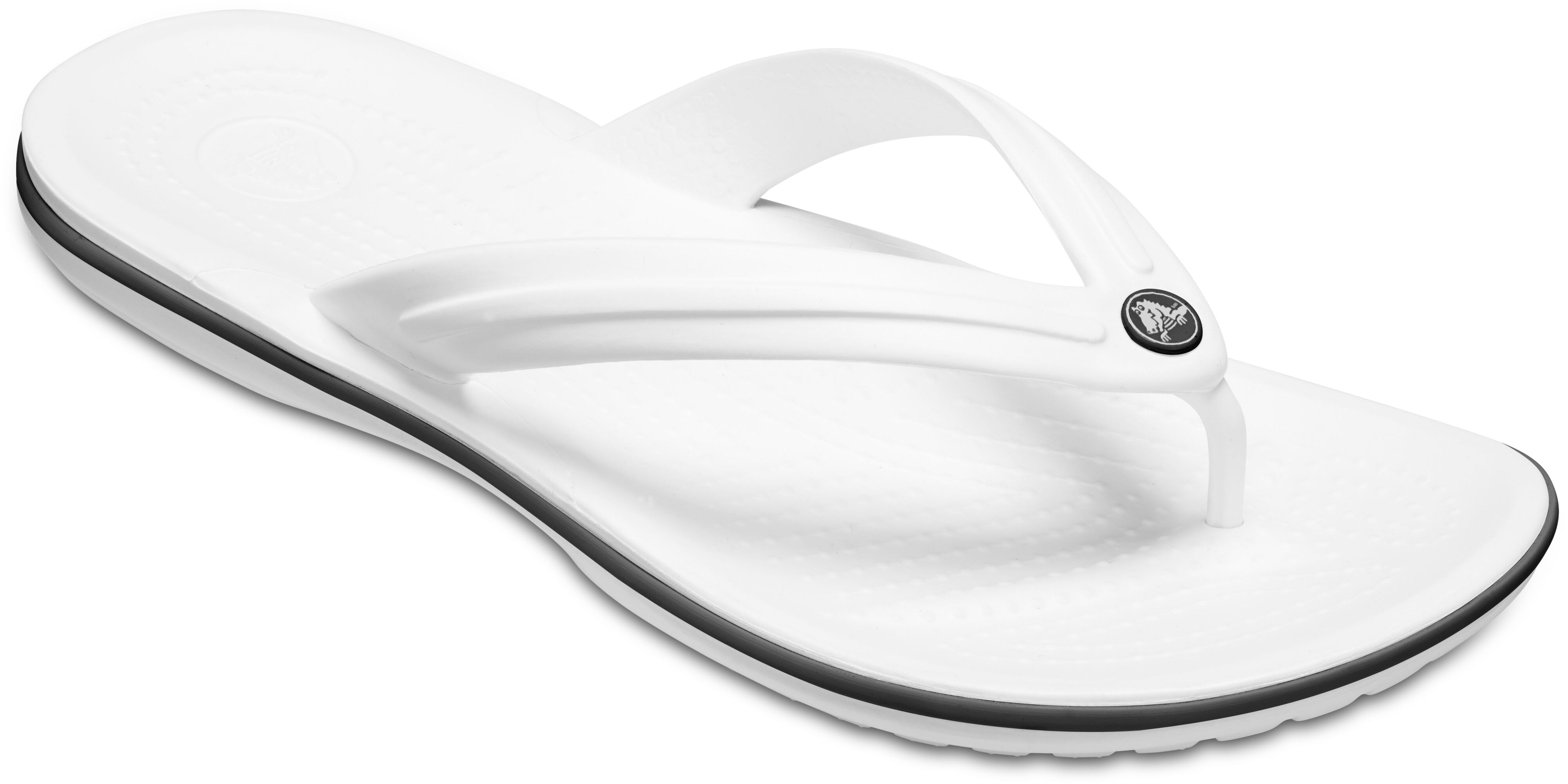Вєтнамки Crocs Crocband Flip 883503476684 37-38 біліфото