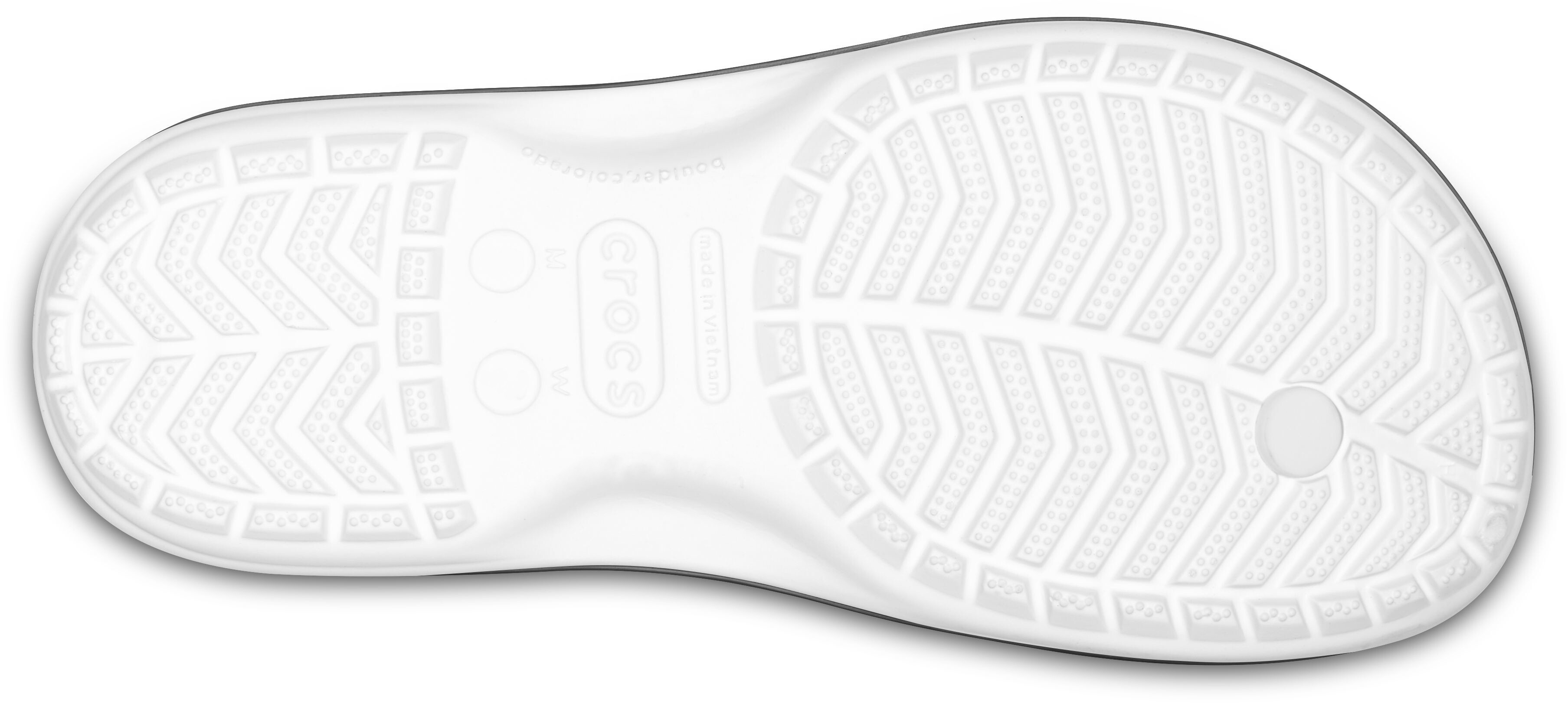 Вєтнамки Crocs Crocband Flip 883503476684 37-38 біліфото