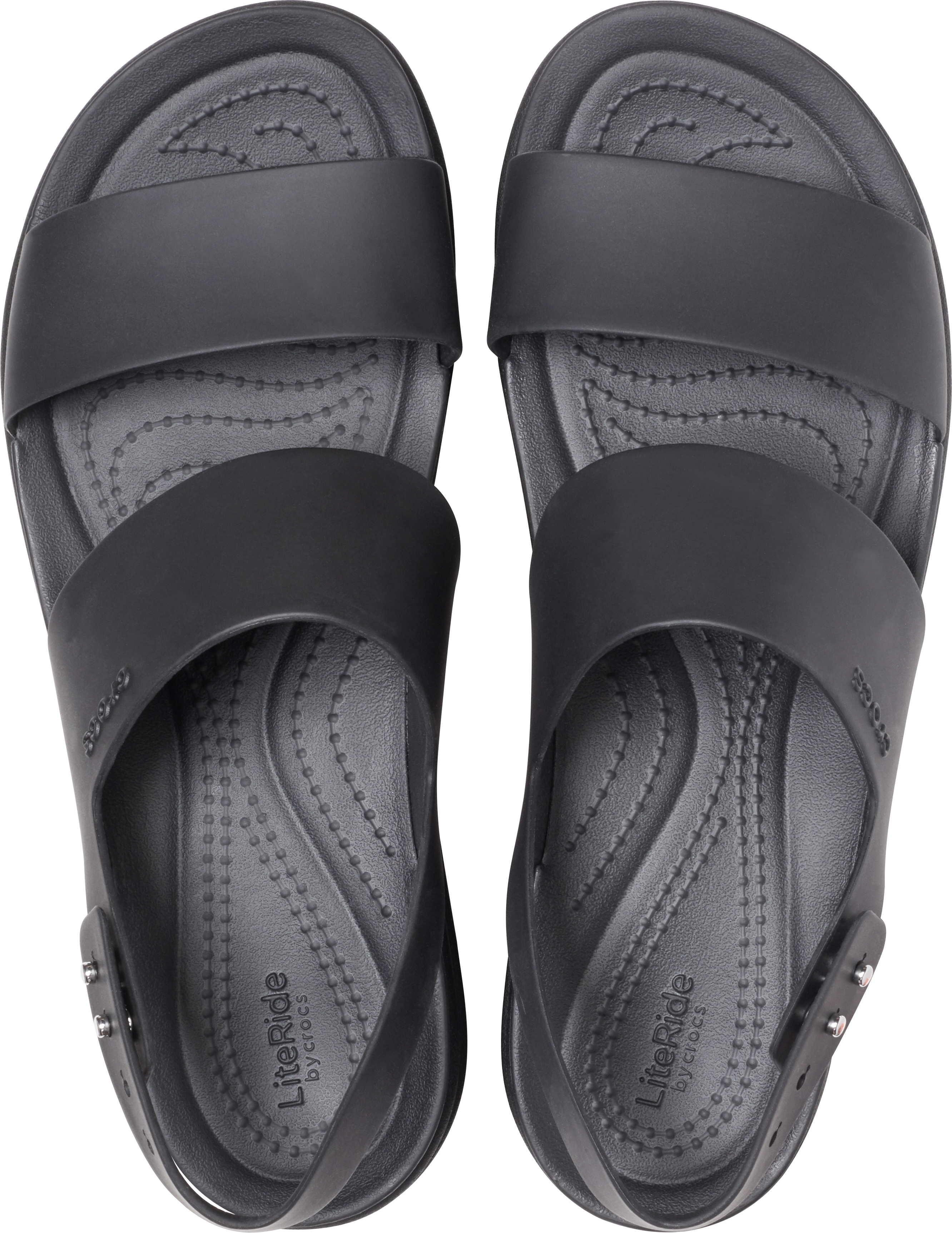 Сандали женские Crocs Brooklyn Low Wedge W 206453-060 42 черные фото 