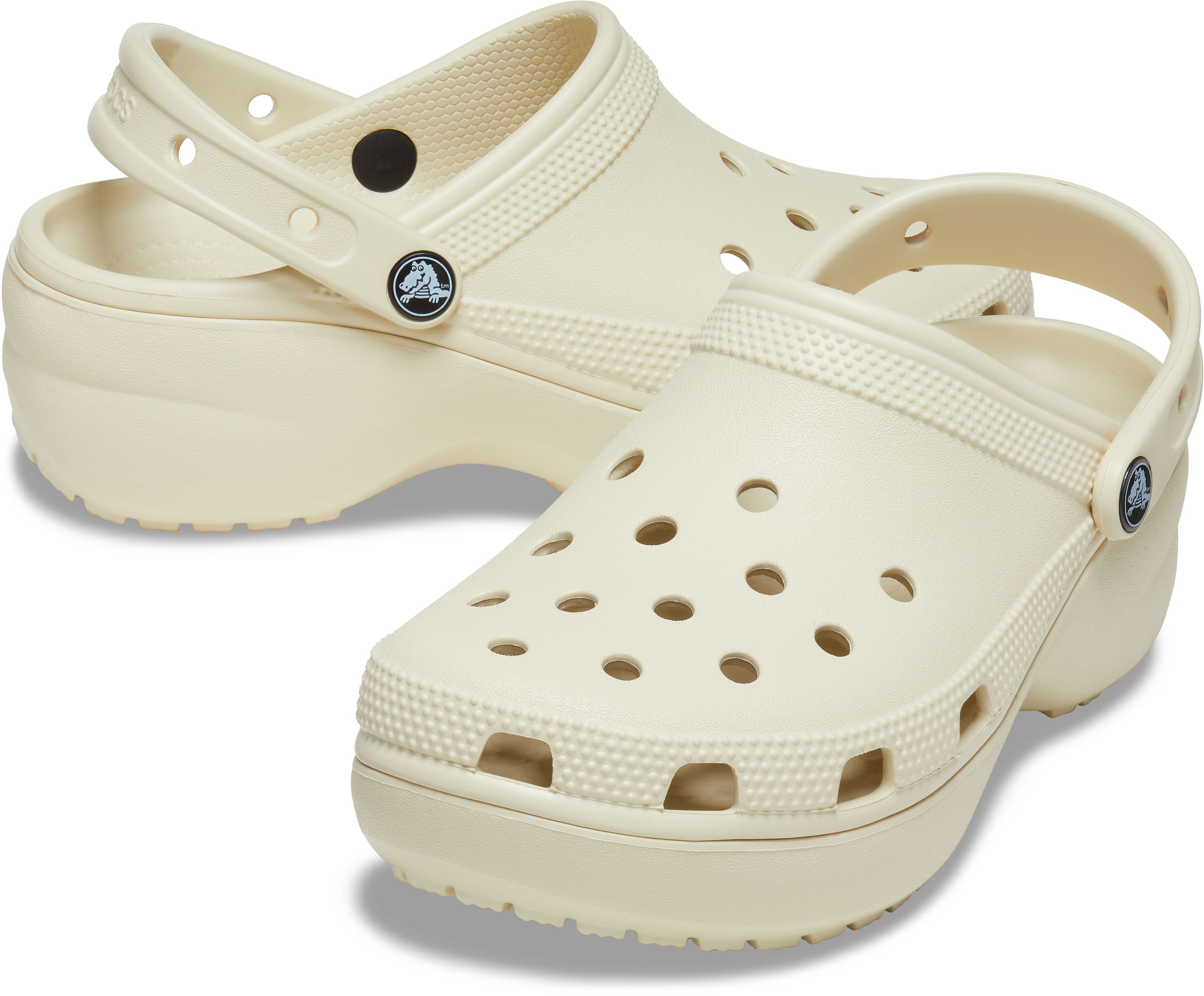 Крокси Crocs Classic Platform Clog 206750-2Y2 42 (W10 US US) бежевіфото