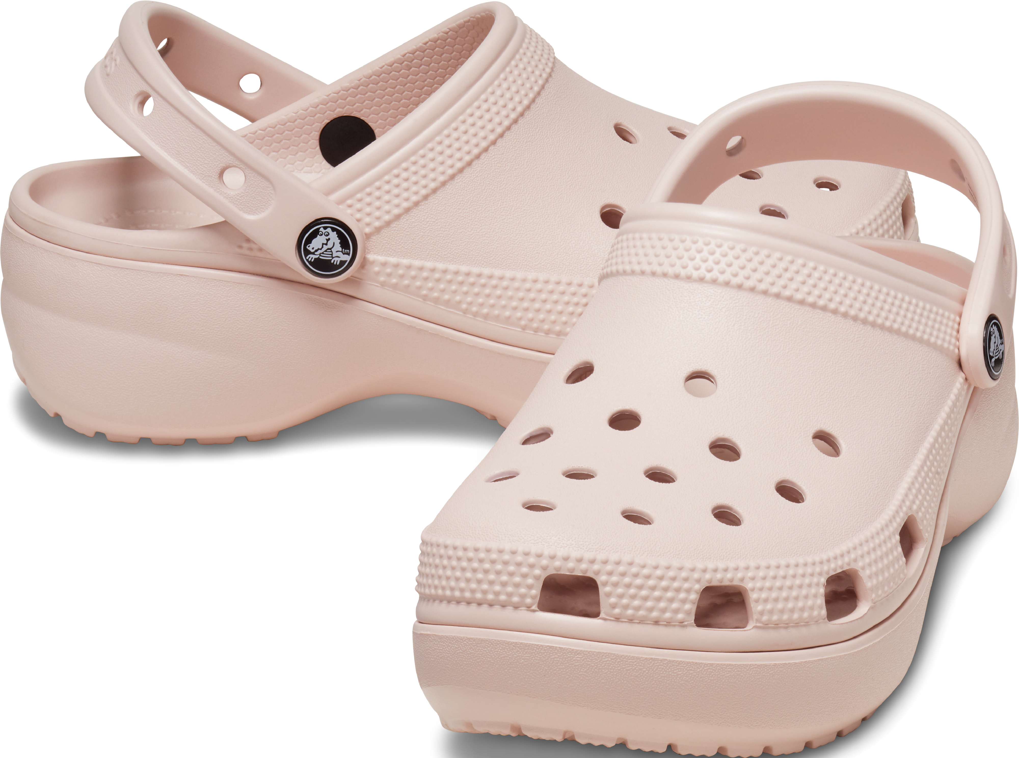 Крокси Crocs Classic Platform Clog 206750-6UR 39 (W8 US US) рожевіфото