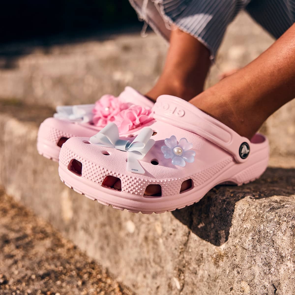 Крокси Crocs Classic Clog 206991-6ZW 29-30 (C12 US) рожевіфото