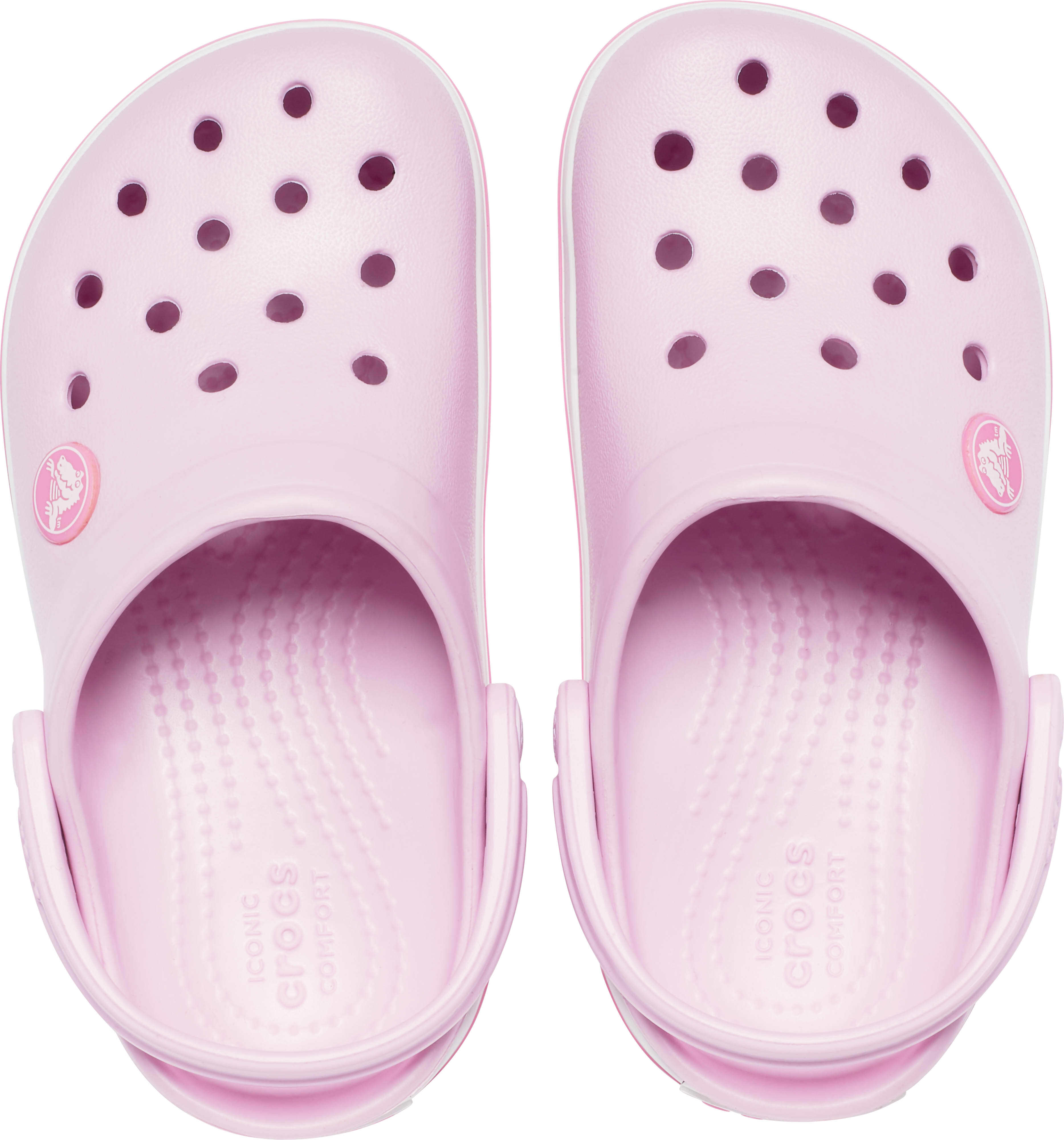 Крокси Crocs Crocband Clog 207005-6GD 22-23 (C6 US) рожевіфото