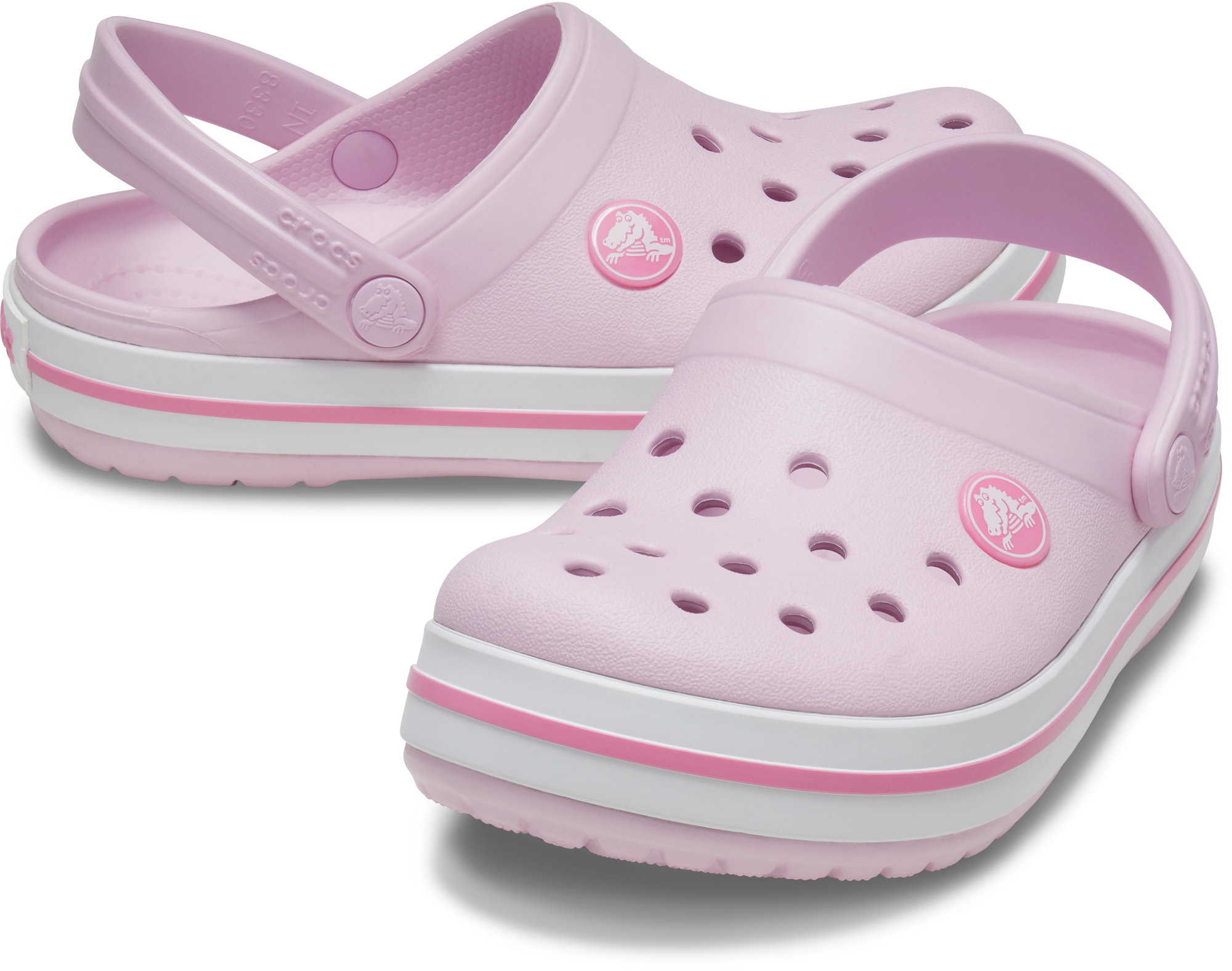 Крокси Crocs Crocband Clog 207006-6GD 37-38 (J5 US) рожевіфото