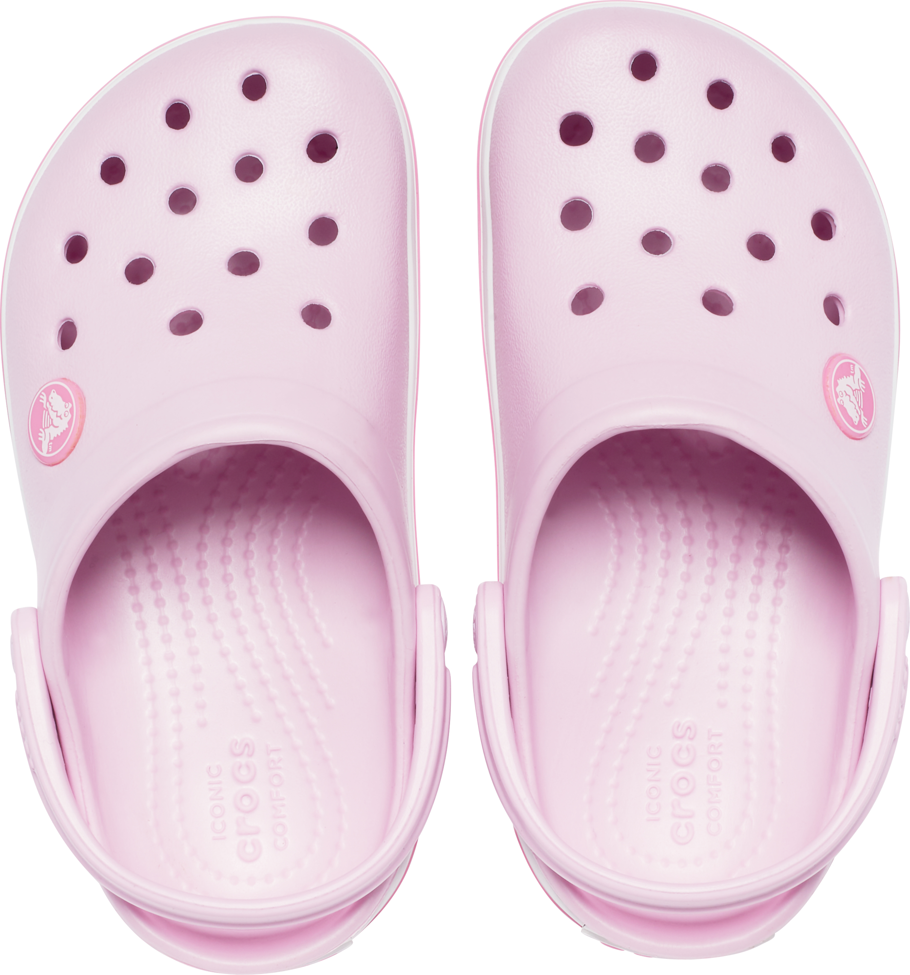 Крокси Crocs Crocband Clog 207006-6GD 38-39 (J6 US) рожевіфото