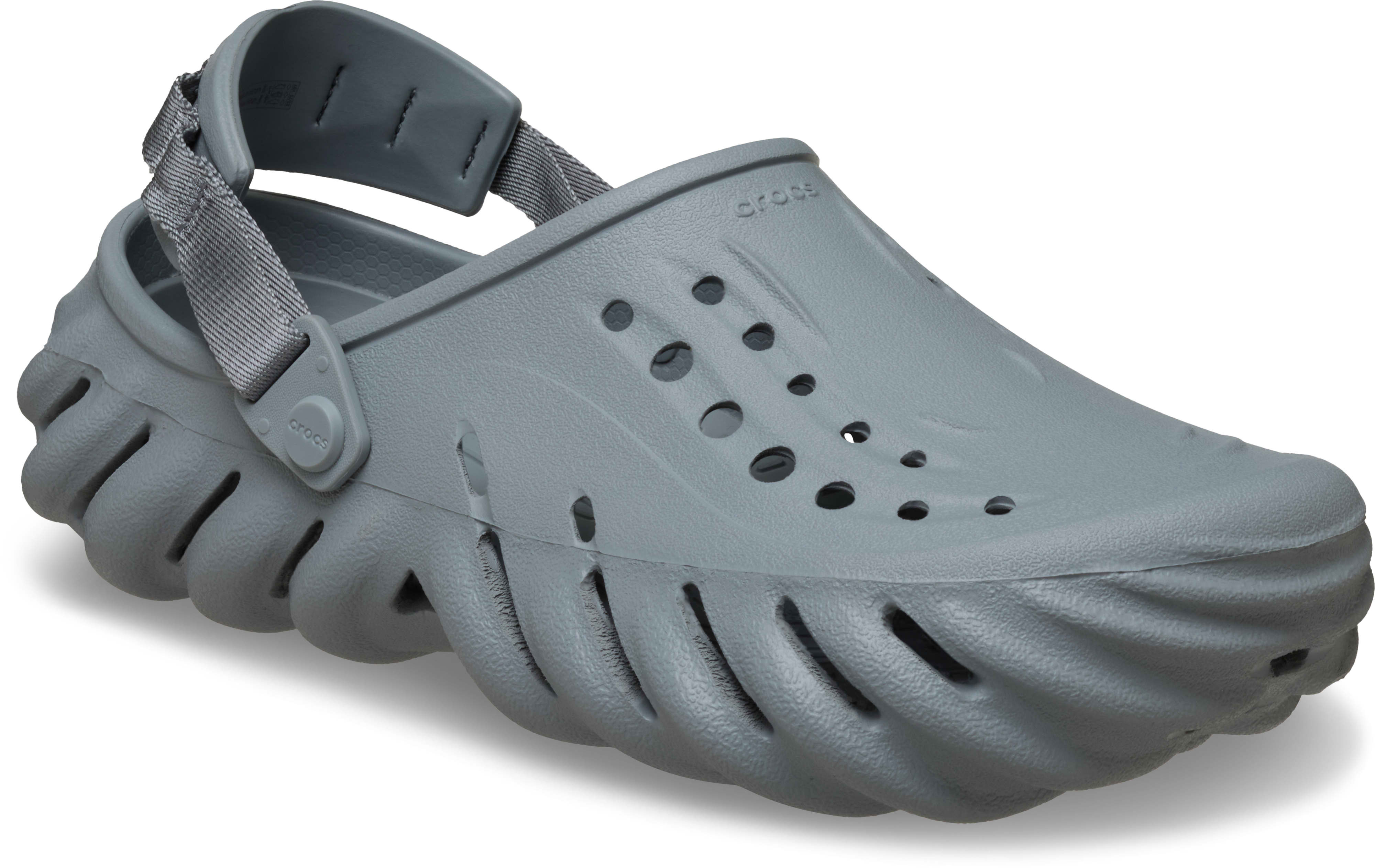 Кроксы Crocs Echo Clog 207937-0Z3 42-43 (M9W11 US) темно-серые фото 