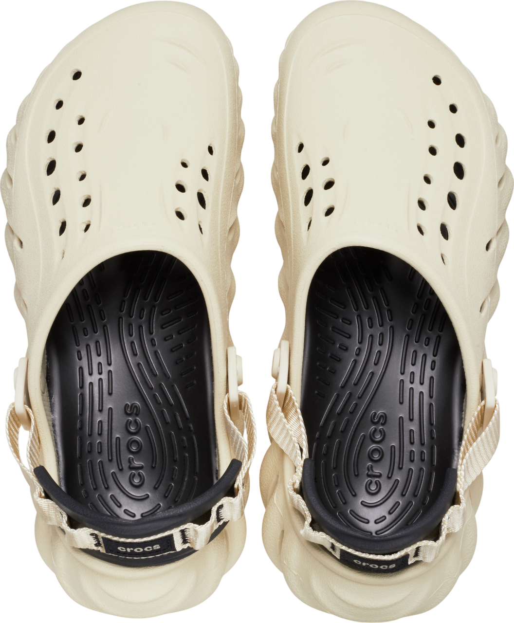Кроксы Crocs Echo Clog 207937-2YJ 41-42 (M8W10 US) бежевые фото 