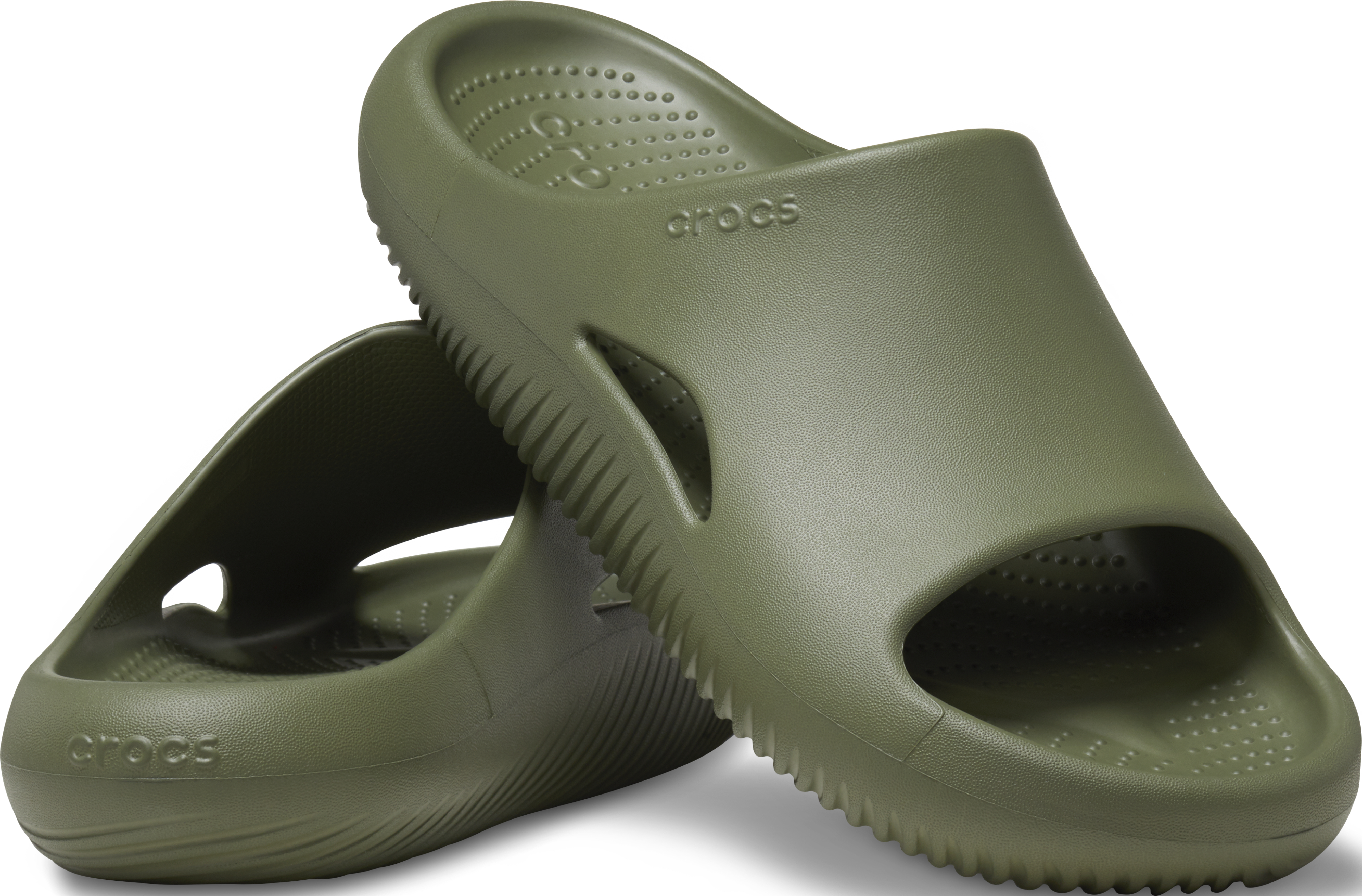 Шльопанці Crocs Mellow Slide 196265494019 46-47 оливковіфото