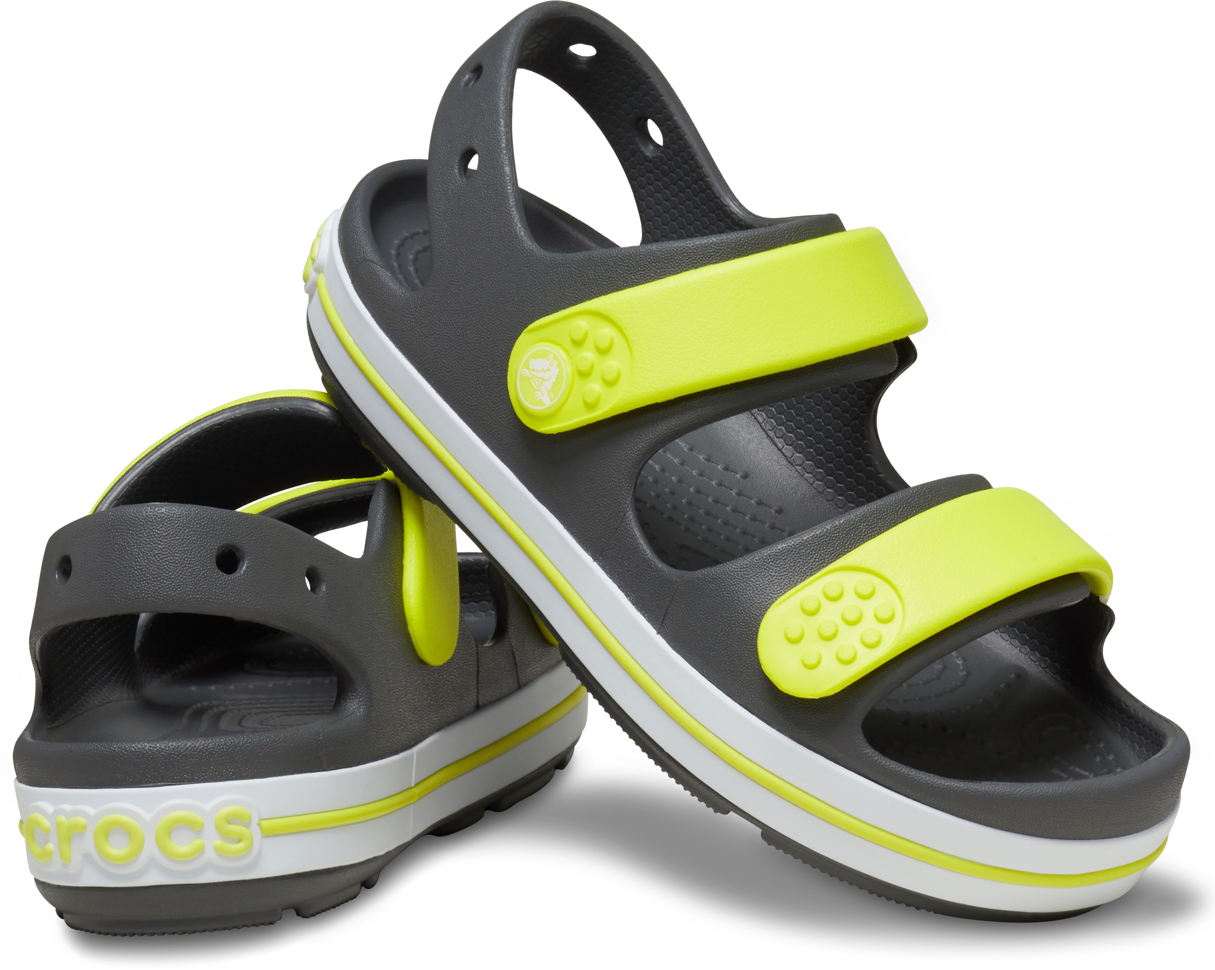 Сандалі дитячі Crocs Crocband Cruiser Sandal 209423-1NJ 33-34 сіріфото3