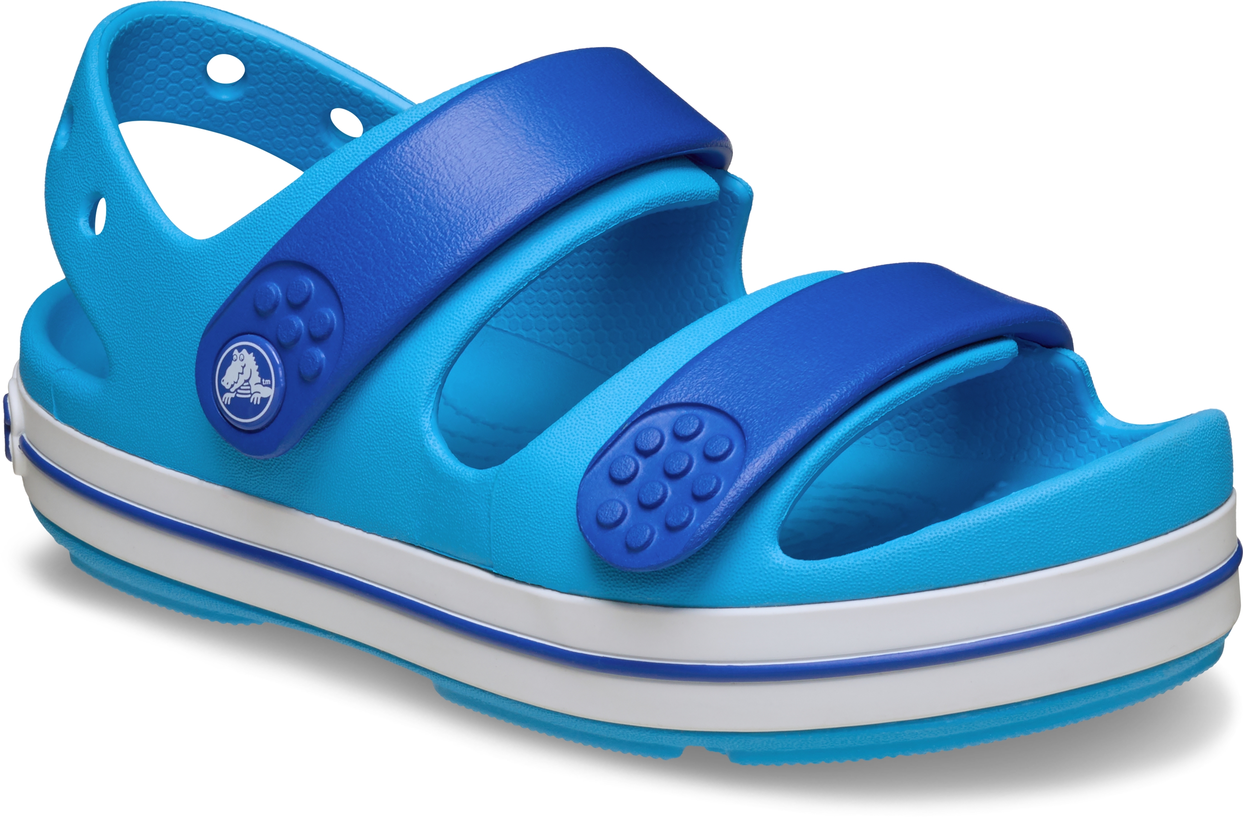 Сандалі дитячі Crocs Crocband Cruiser Sandal 209423-4MO 32-33 блакитніфото
