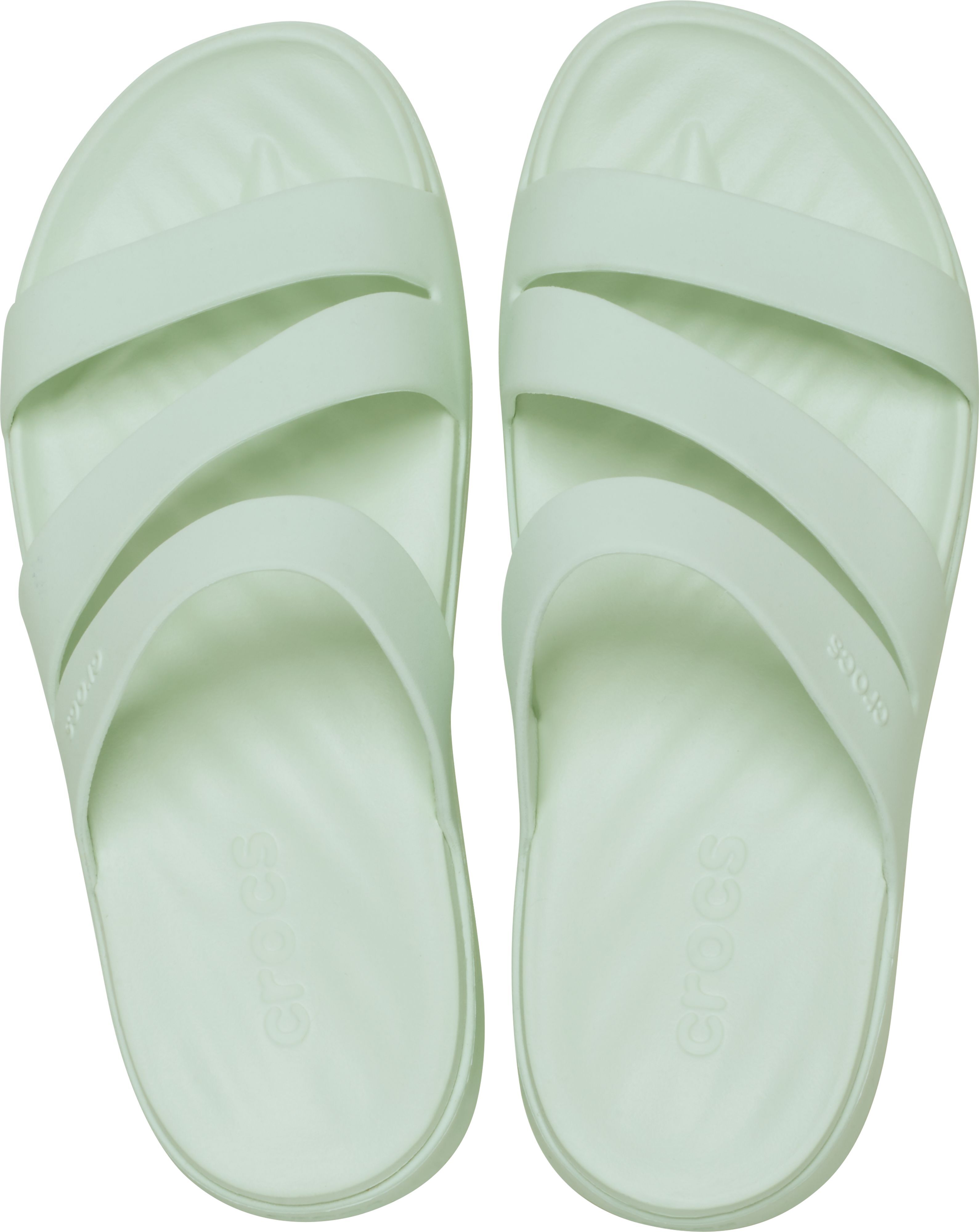 Шльопанці жіночі Crocs Getaway Strappy 209587-3YF 37-38 зеленіфото