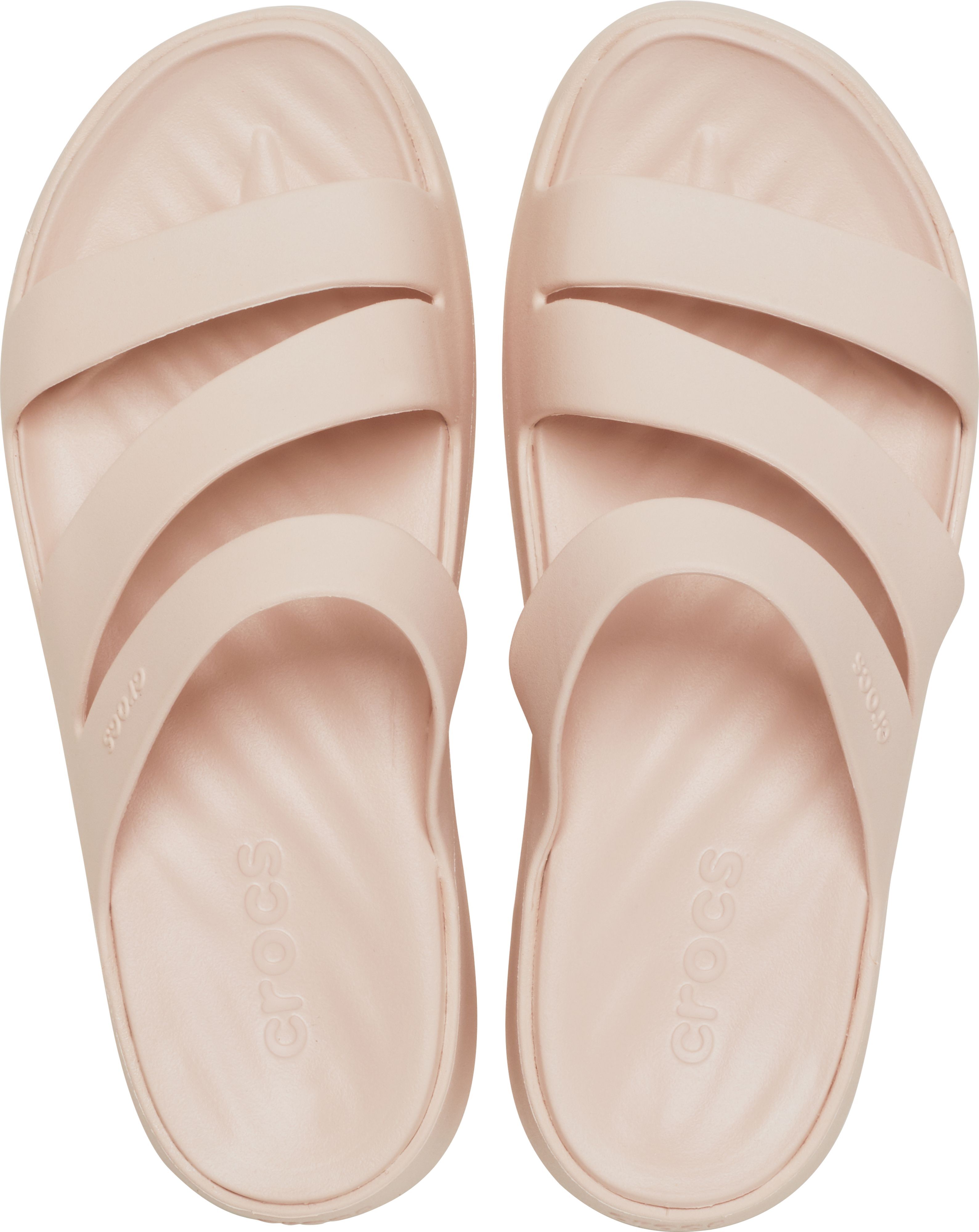 Шльопанці жіночі Crocs Getaway Strappy 209587-6UR 34-35 рожевіфото