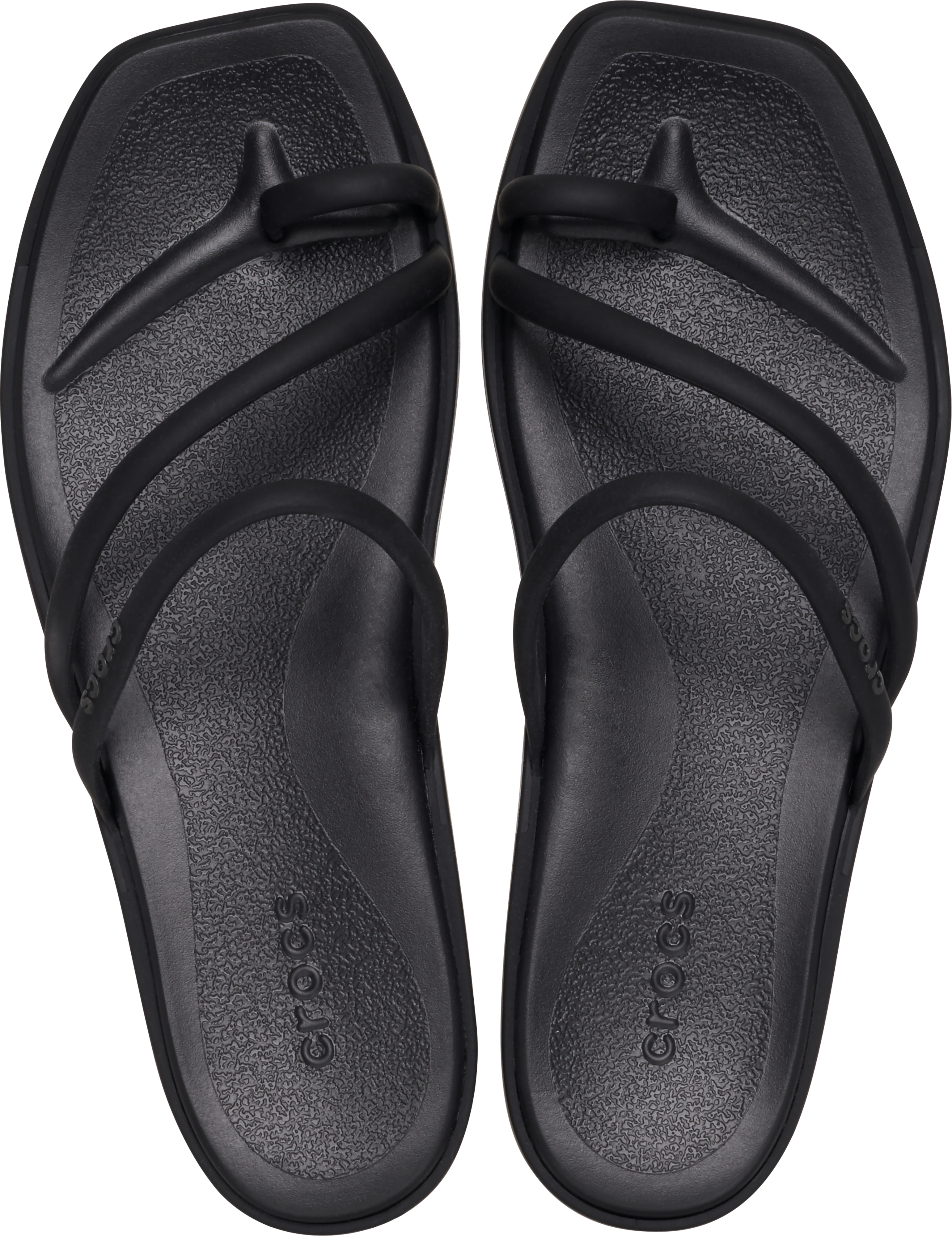Сандалі жіночі Crocs Miami Toe Loop Sandal 209862-001 36-37 чорніфото