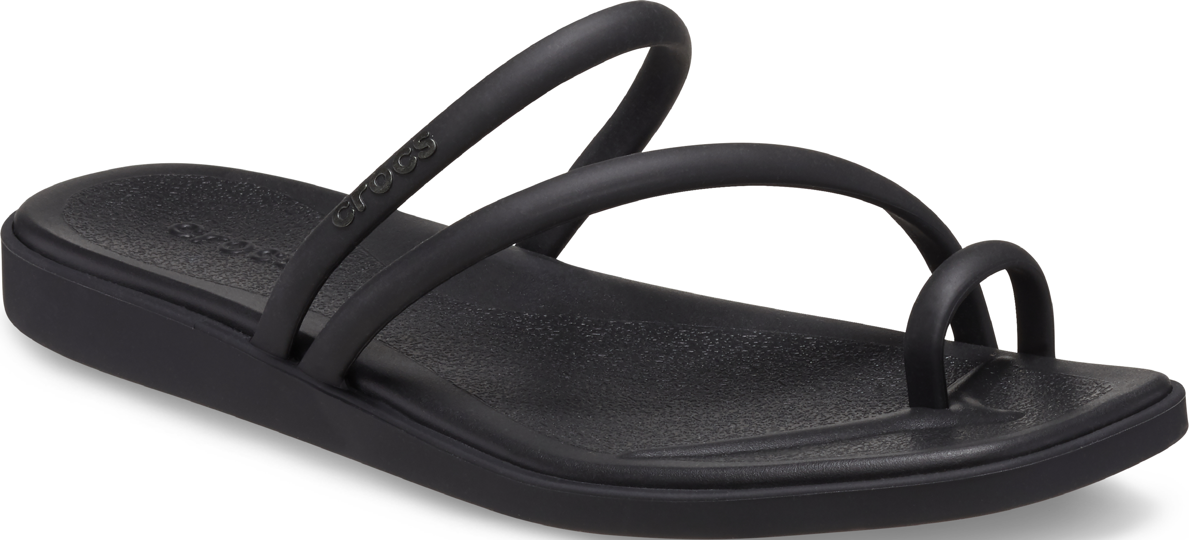 Сандалі жіночі Crocs Miami Toe Loop Sandal 209862-001 39-40 чорніфото