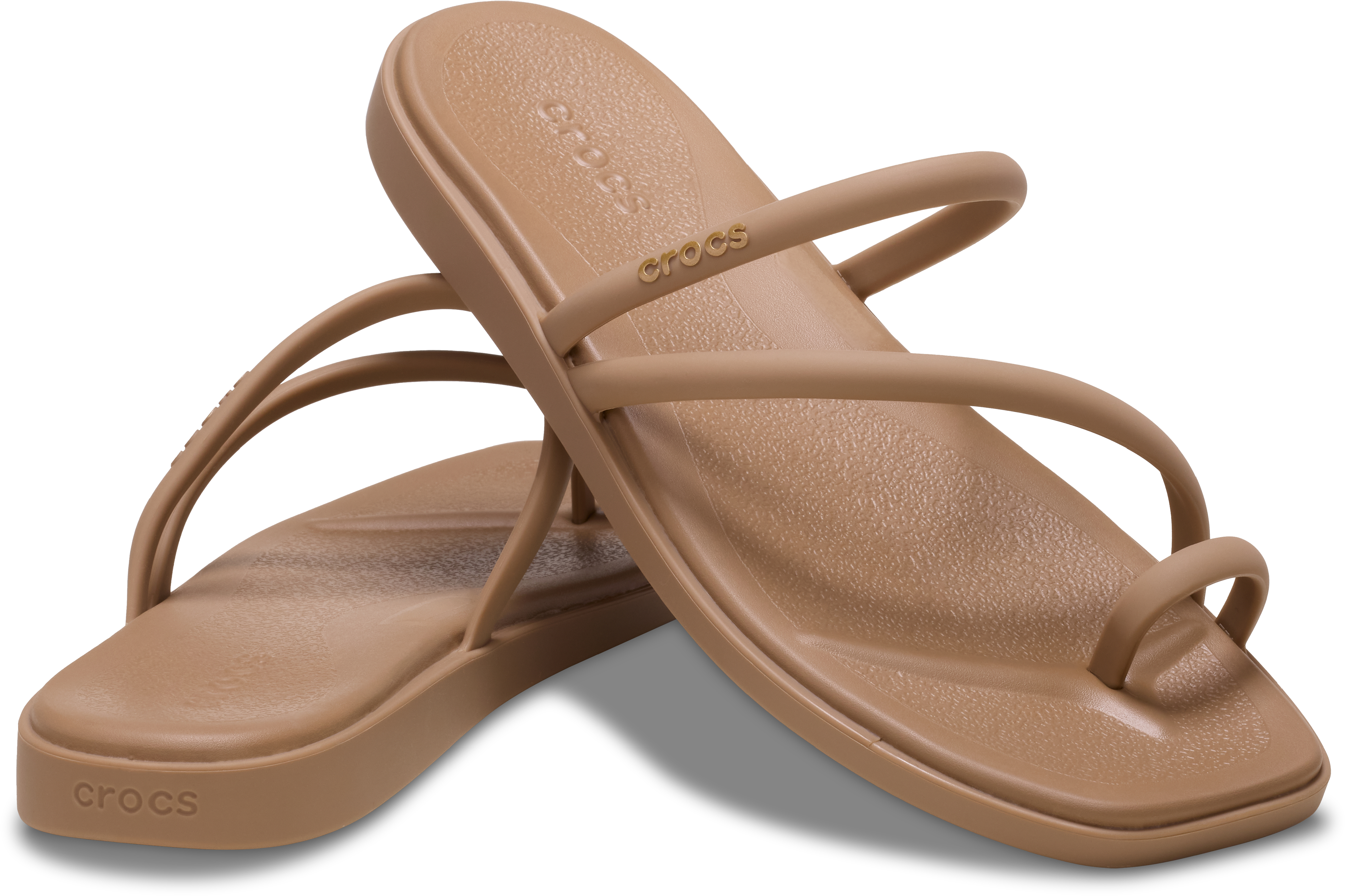 Сандалі жіночі Crocs Miami Toe Loop Sandal 209862-2JJ 39-40 коричневіфото