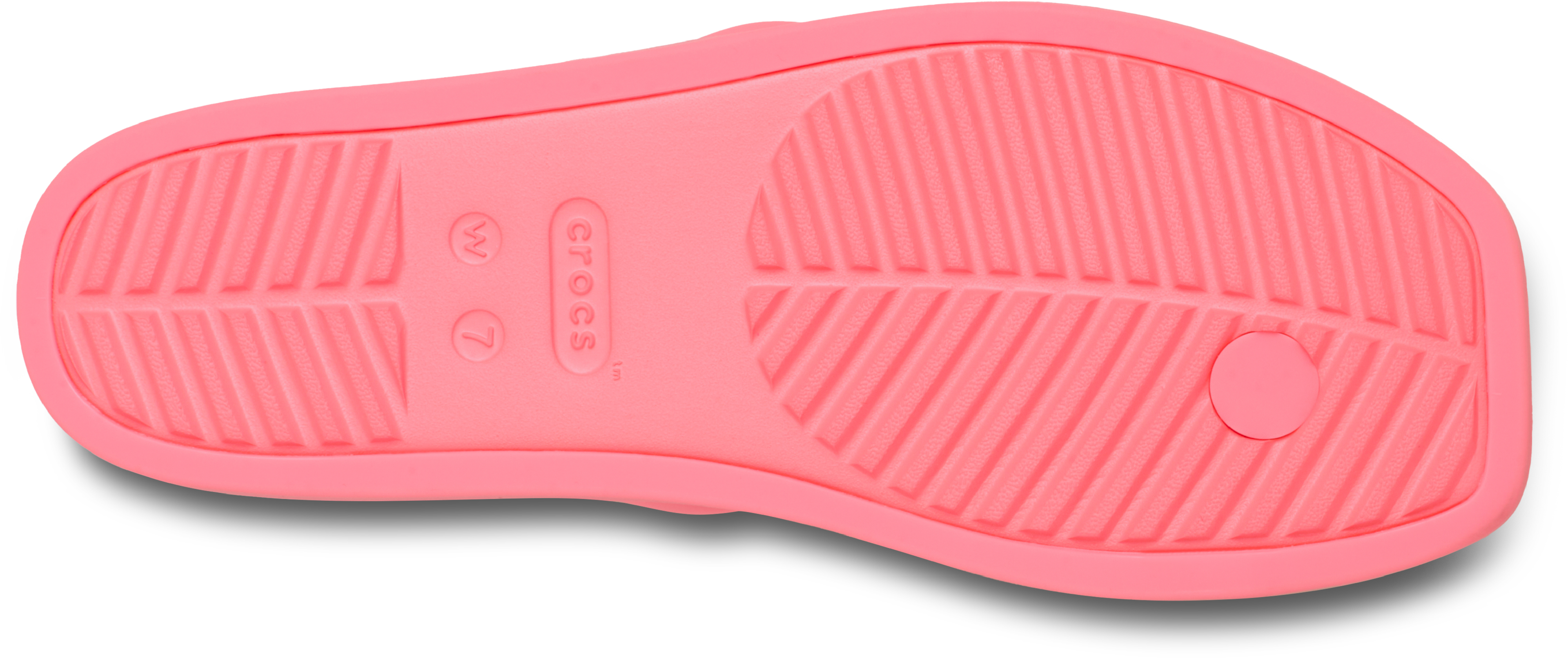 Сандалі жіночі Crocs Miami Toe Loop Sandal 209862-6UI 38-39 рожевіфото