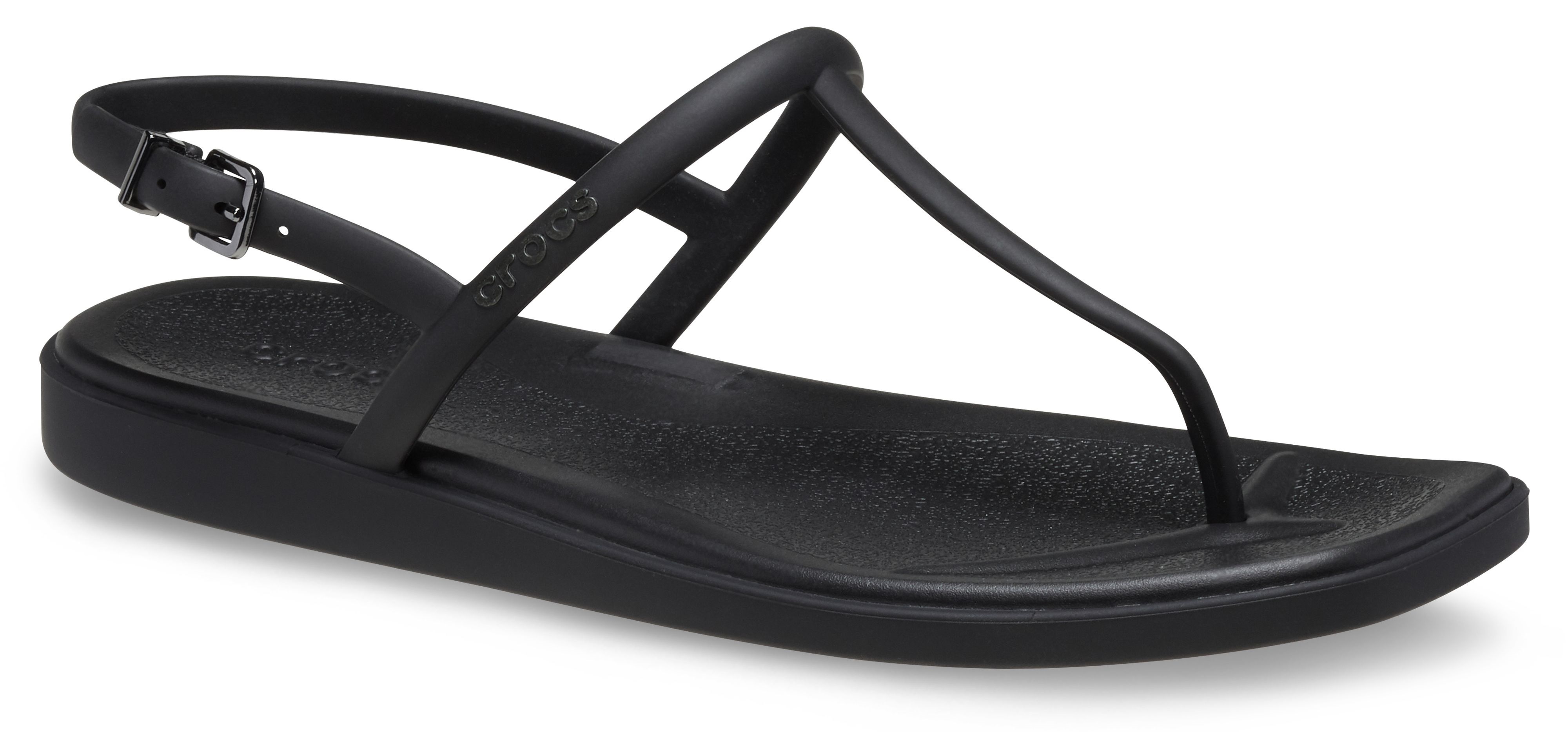 Сандалі жіночі Crocs Miami Thong Flip 209793-001 38-39 чорніфото