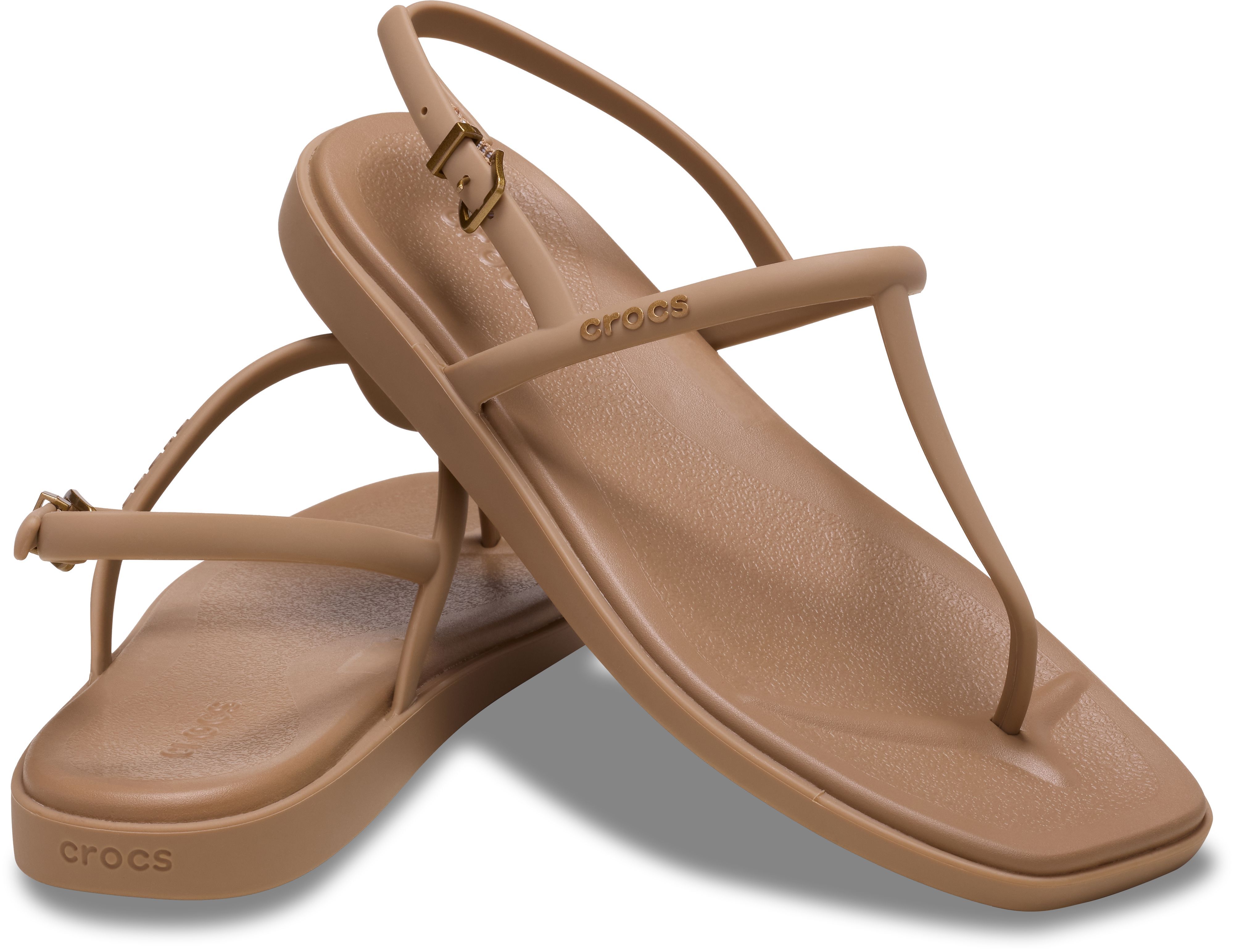 Сандалі жіночі Crocs Miami Thong Flip 209793-2JJ 36-37 коричневіфото