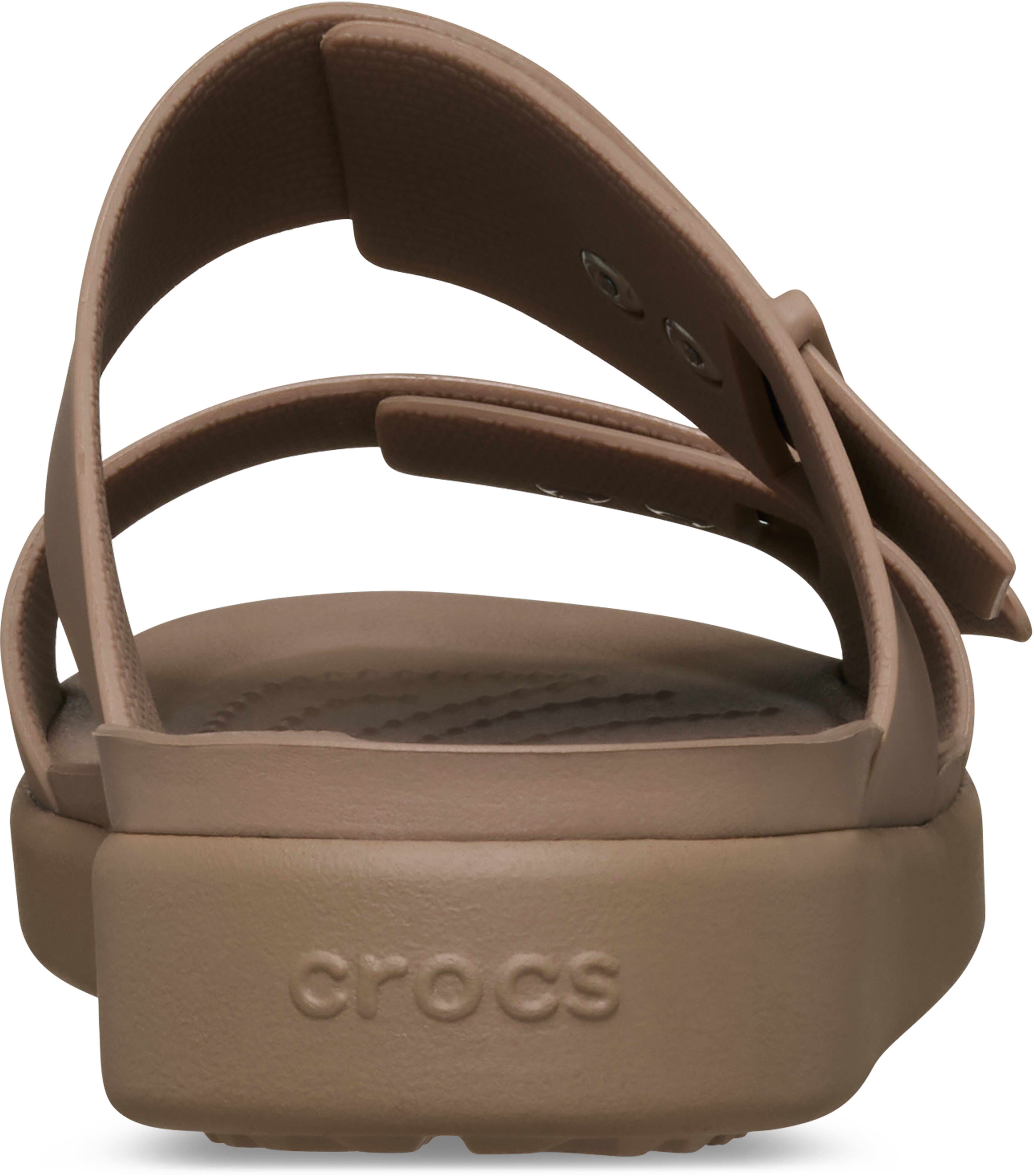 Сандалі жіночі Crocs Brooklyn Buckle Low Low 211215-2Q9 38-39 (8 US) коричневіфото