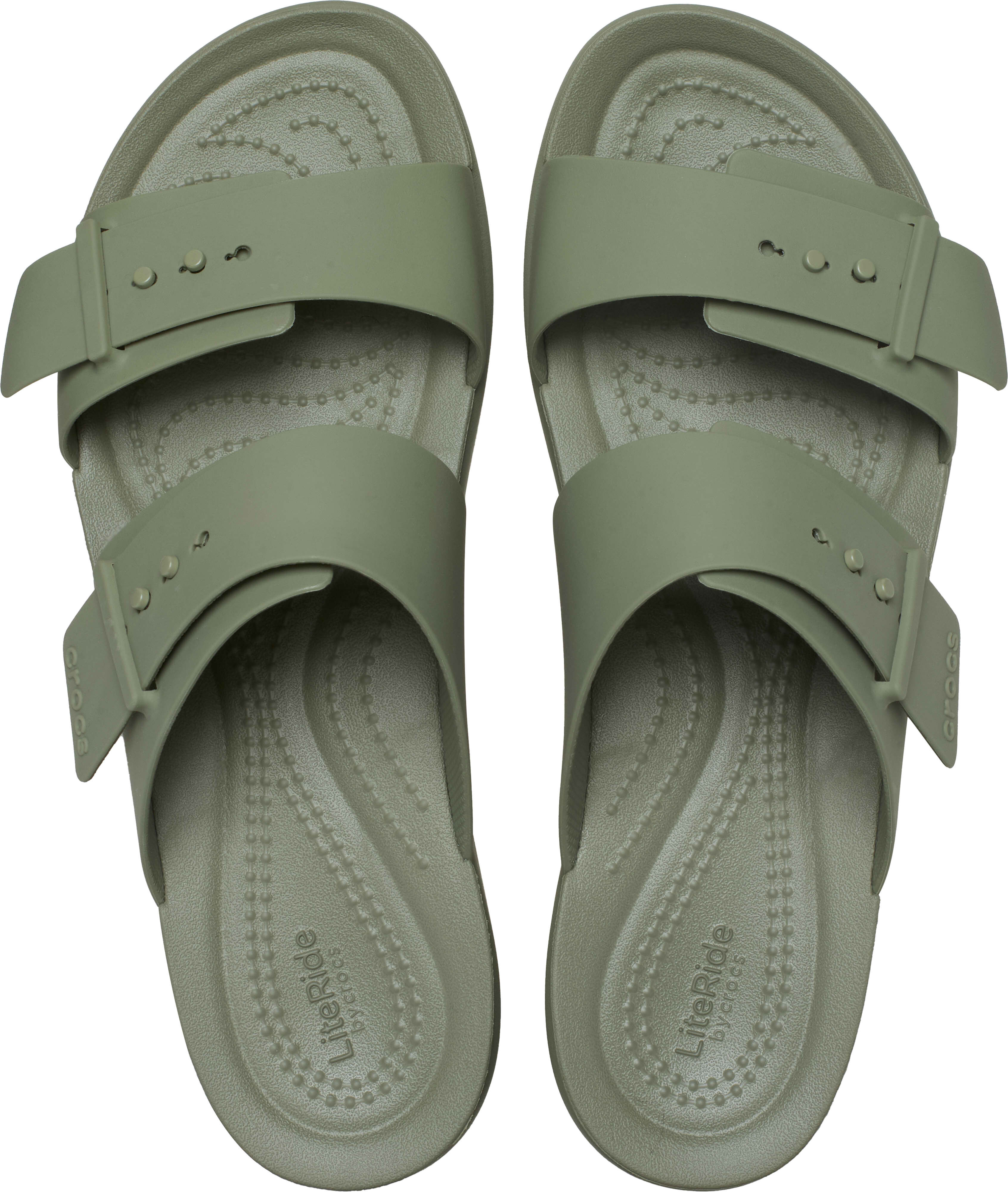 Сандалі жіночі Crocs Brooklyn Buckle Low Low 211215-3BX 41-42 (10 US) оливковіфото
