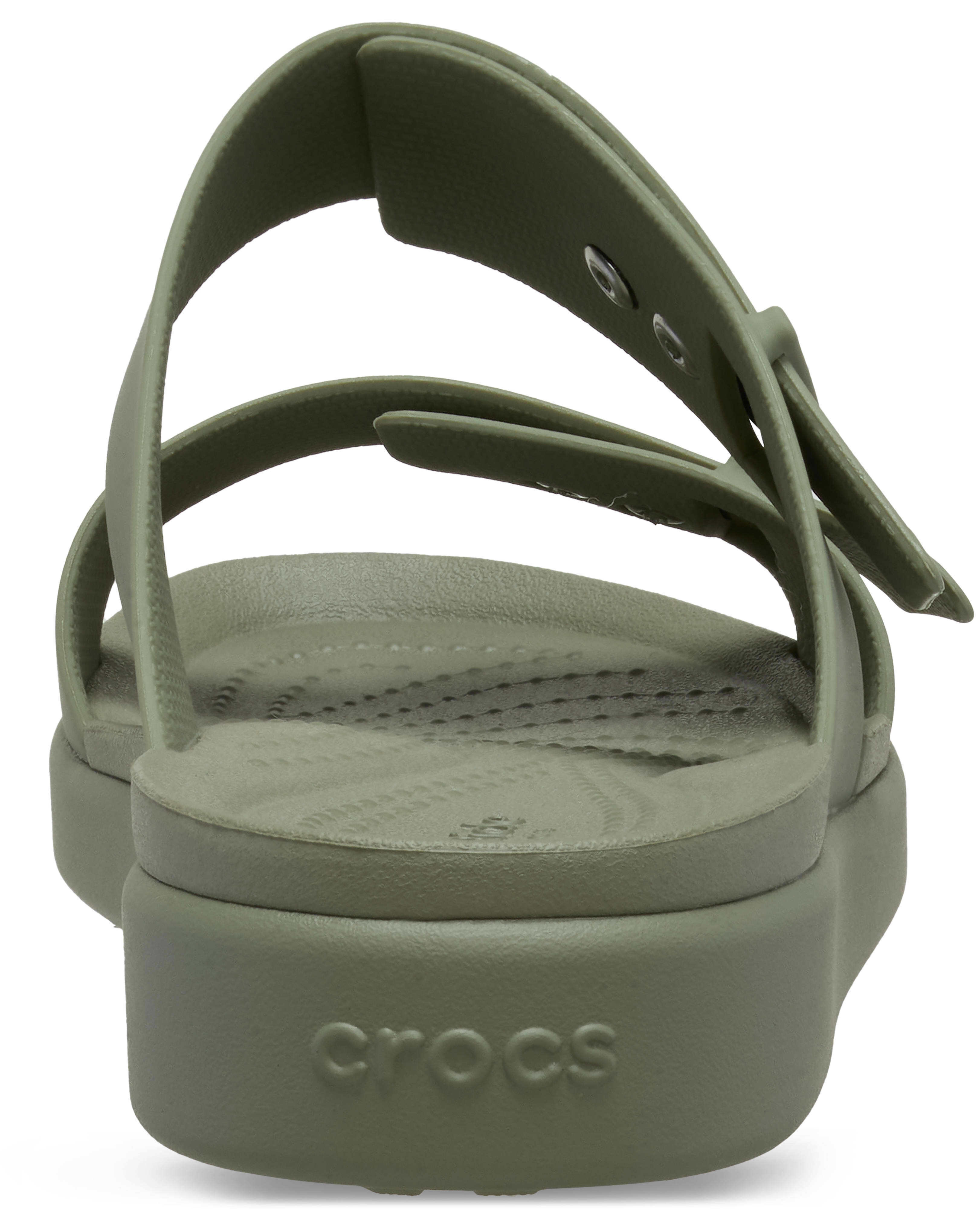 Сандалі жіночі Crocs Brooklyn Buckle Low Low 211215-3BX 37-38 (7 US) оливковіфото