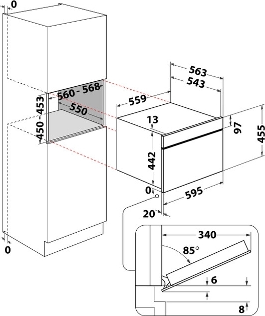 Вбудована духова шафа Whirlpool WCW9O7PHTSBфото2