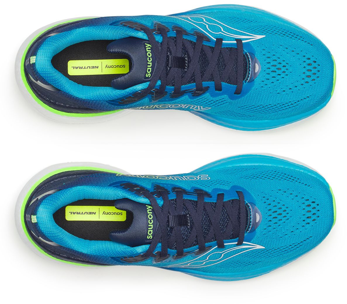 Кроссовки для бега мужские Saucony Ride 19 S21055-150 44 (10 US) синие фото 