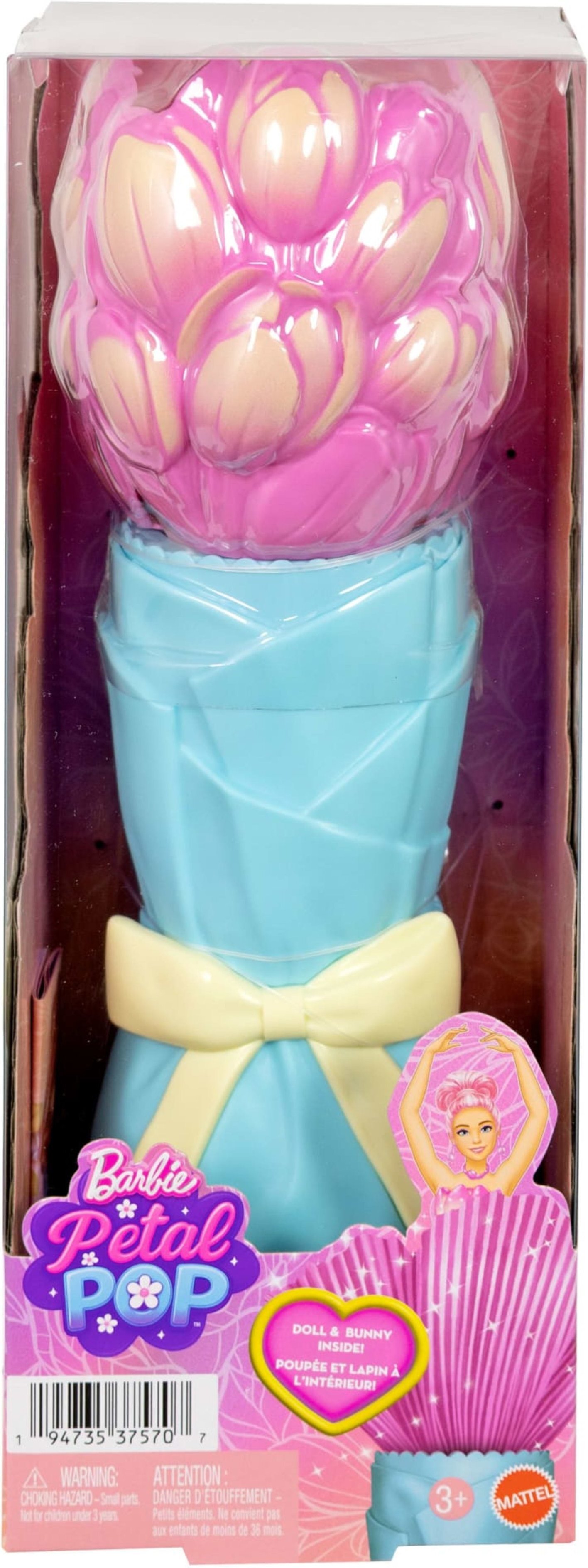 Набір-сюрприз з лялькою Barbie Petal Pop Рожевий тюльпан (JMF57)фото6