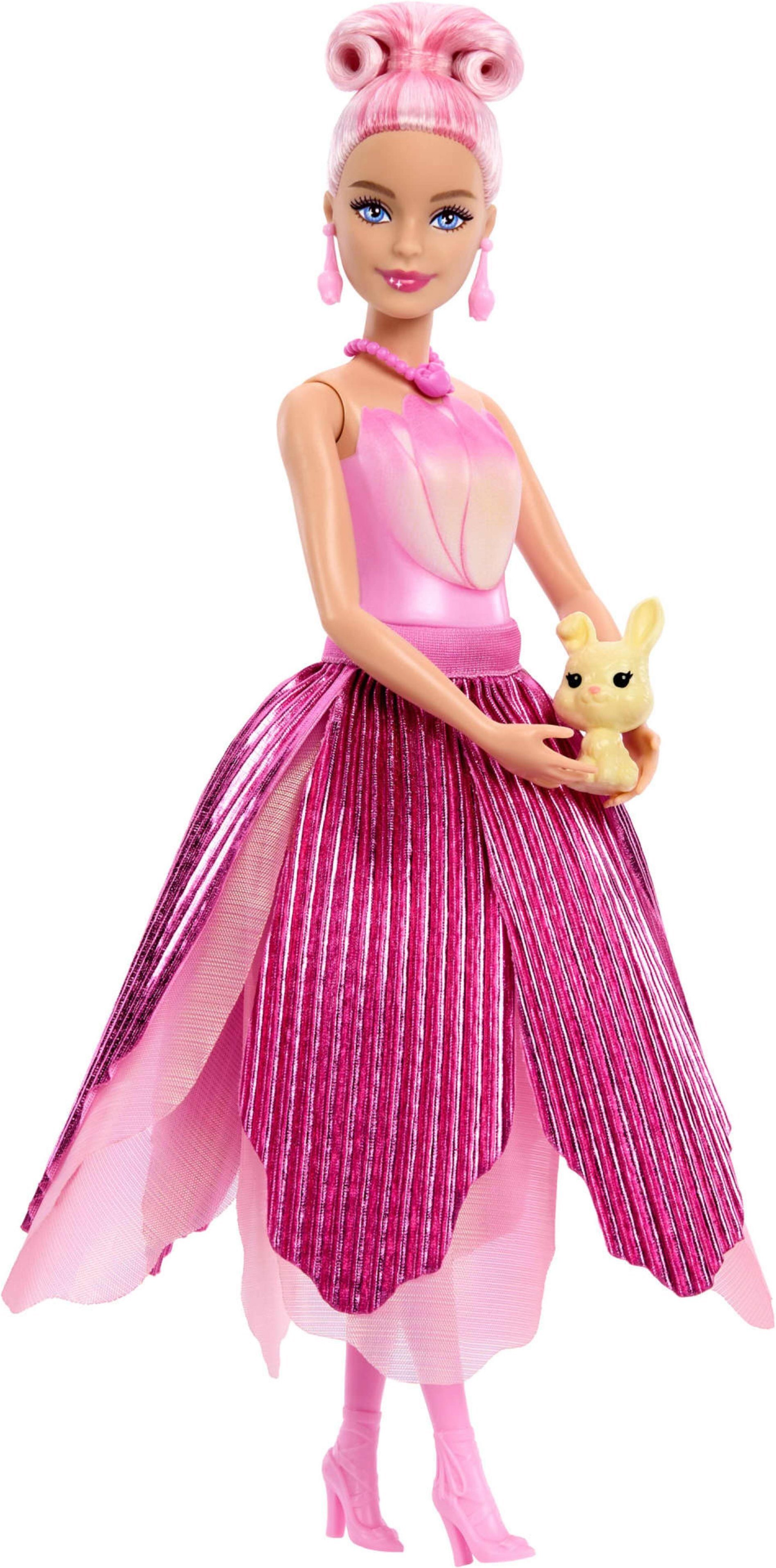 Набір-сюрприз з лялькою Barbie Petal Pop Рожевий тюльпан (JMF57)фото2