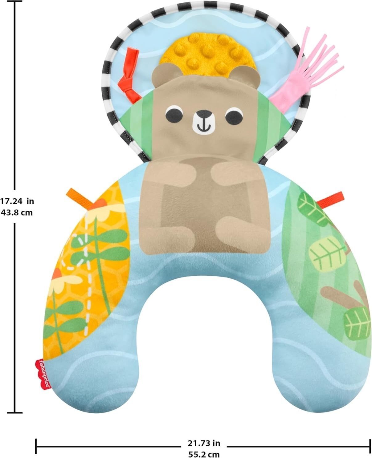 Подушка для игры на животике Fisher-Price Кроткий мишка (JHB44) фото 3