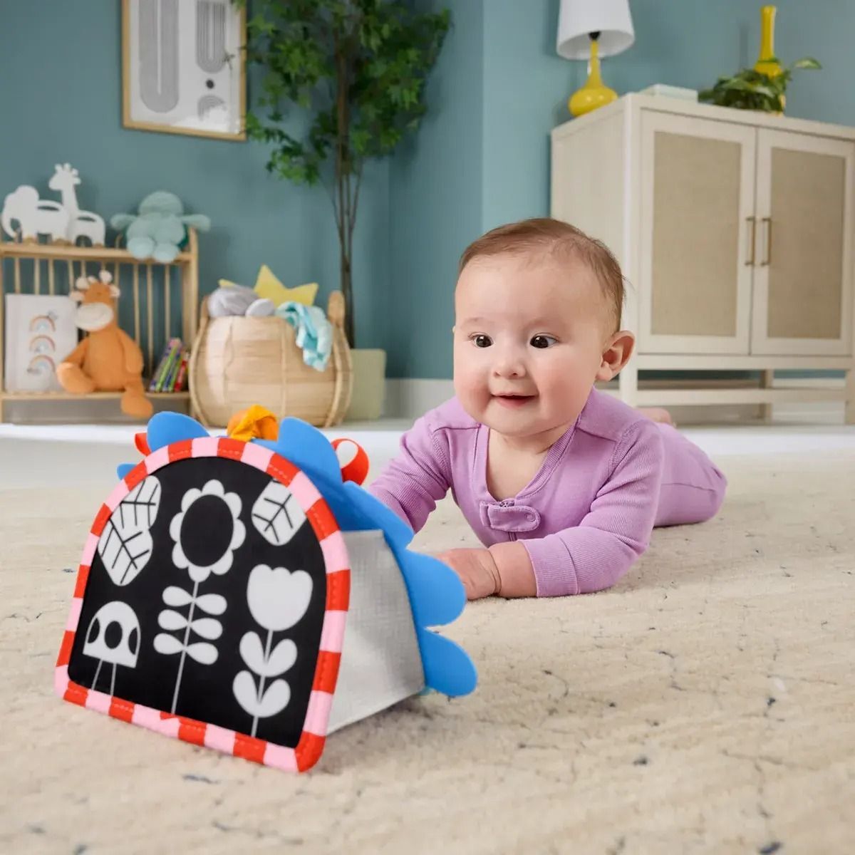 Портативне дзеркальце Fisher-Price 2-в-1 для малюка (JHB45)фото