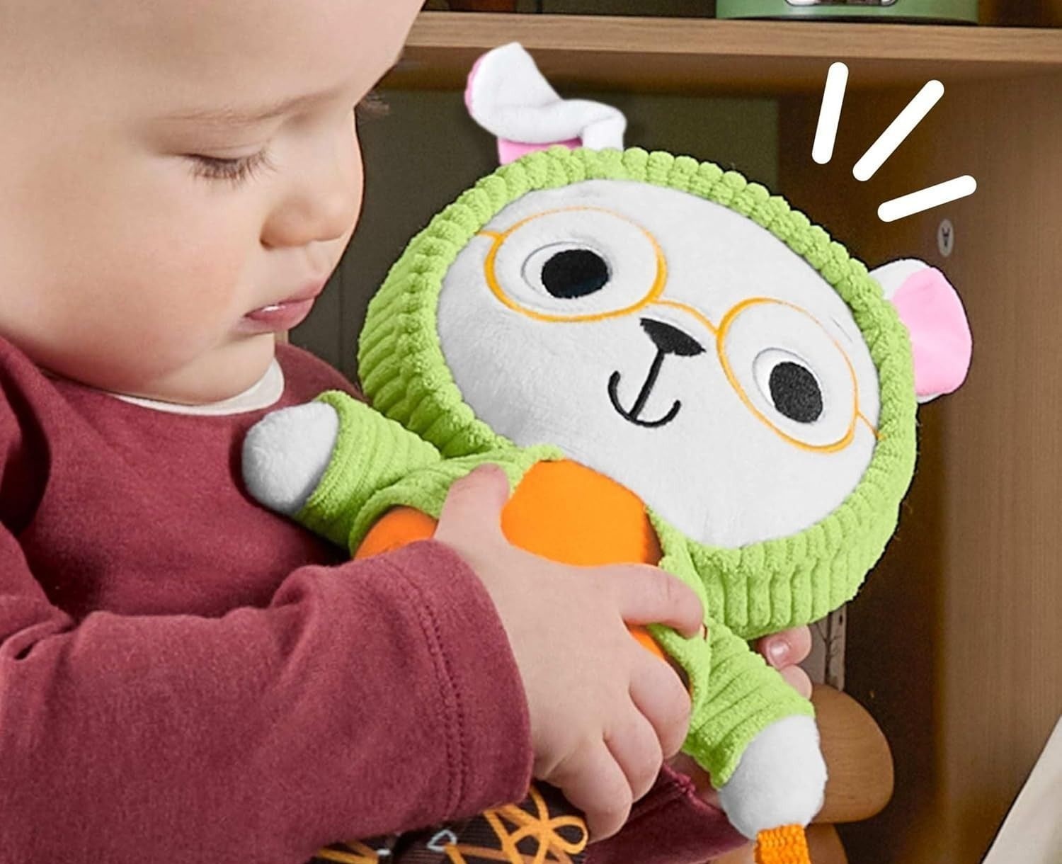 Зайка-обнимайка Fisher-Price с прорезывателем (JLB87) фото 6