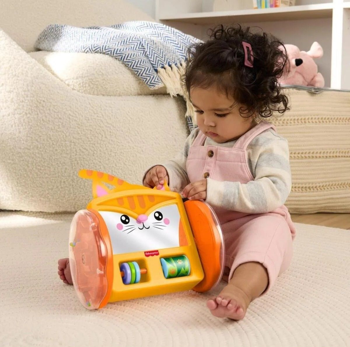 Іграшка-каталка Fisher-Price Активне кошеня (JLF98)фото