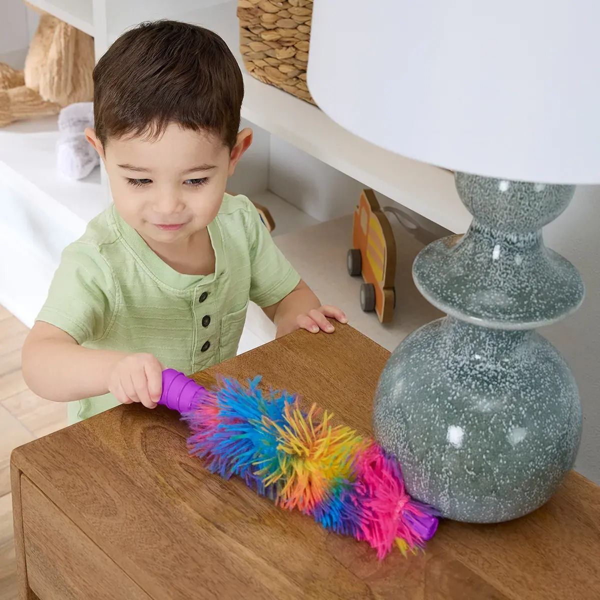 Пылесос Fisher-Price Веселая уборка 2-в-1 (укр.) (JMM37) фото 12