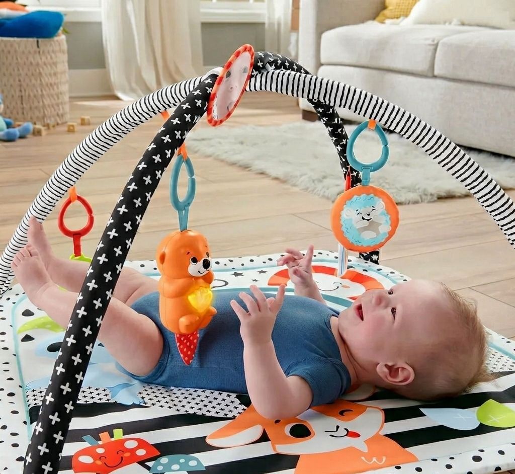 Килимок-ігровий центр Fisher-Price 3-в-1 Веселі розваги (JMN72)фото8