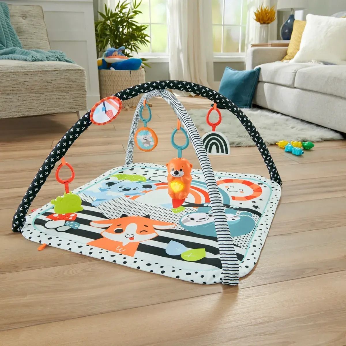 Килимок-ігровий центр Fisher-Price 3-в-1 Веселі розваги (JMN72)фото11