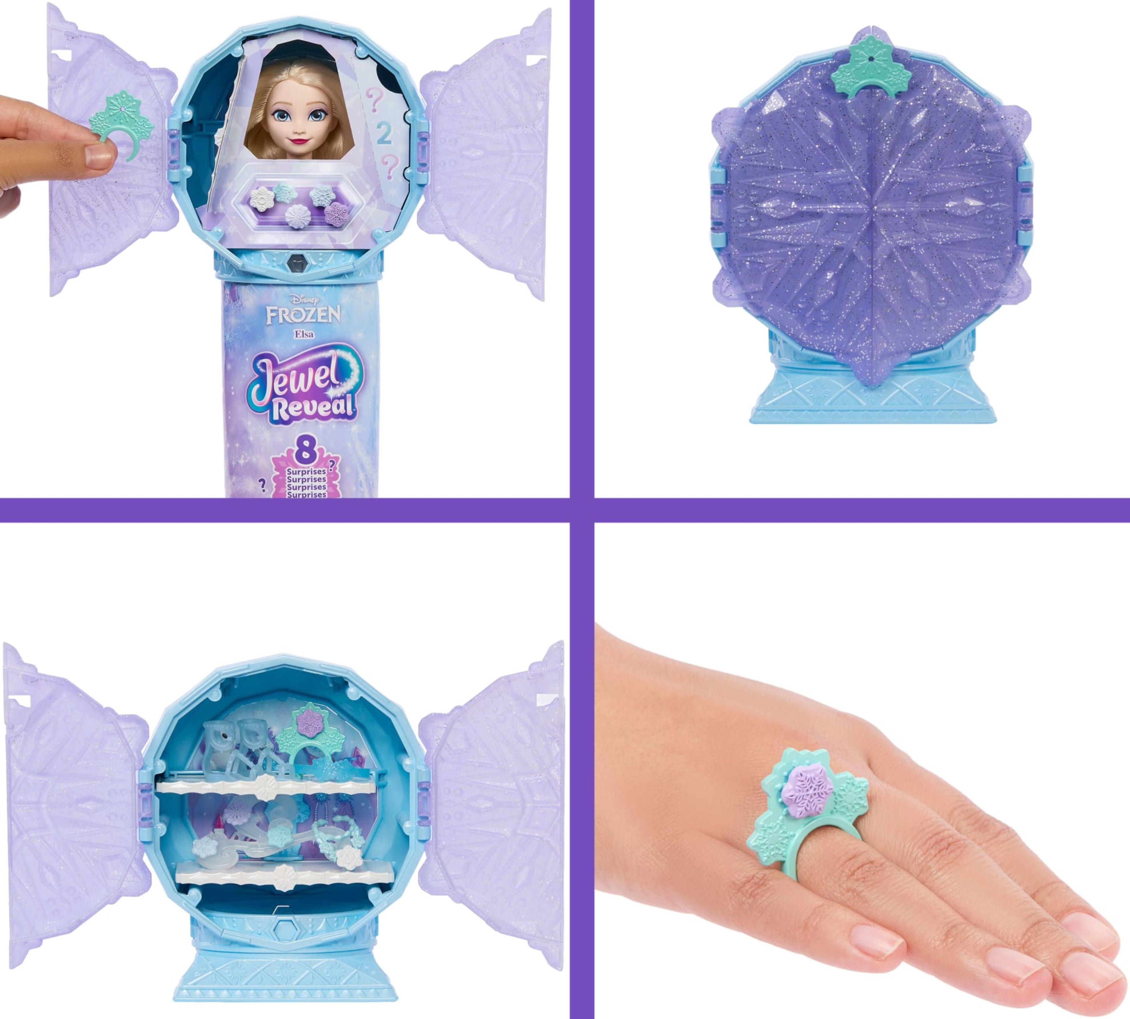 Набір-сюрприз Disney з лялькою Ельзи Світло самоцвітів за мотивами м/ф Холодне серце (JJY36)фото4