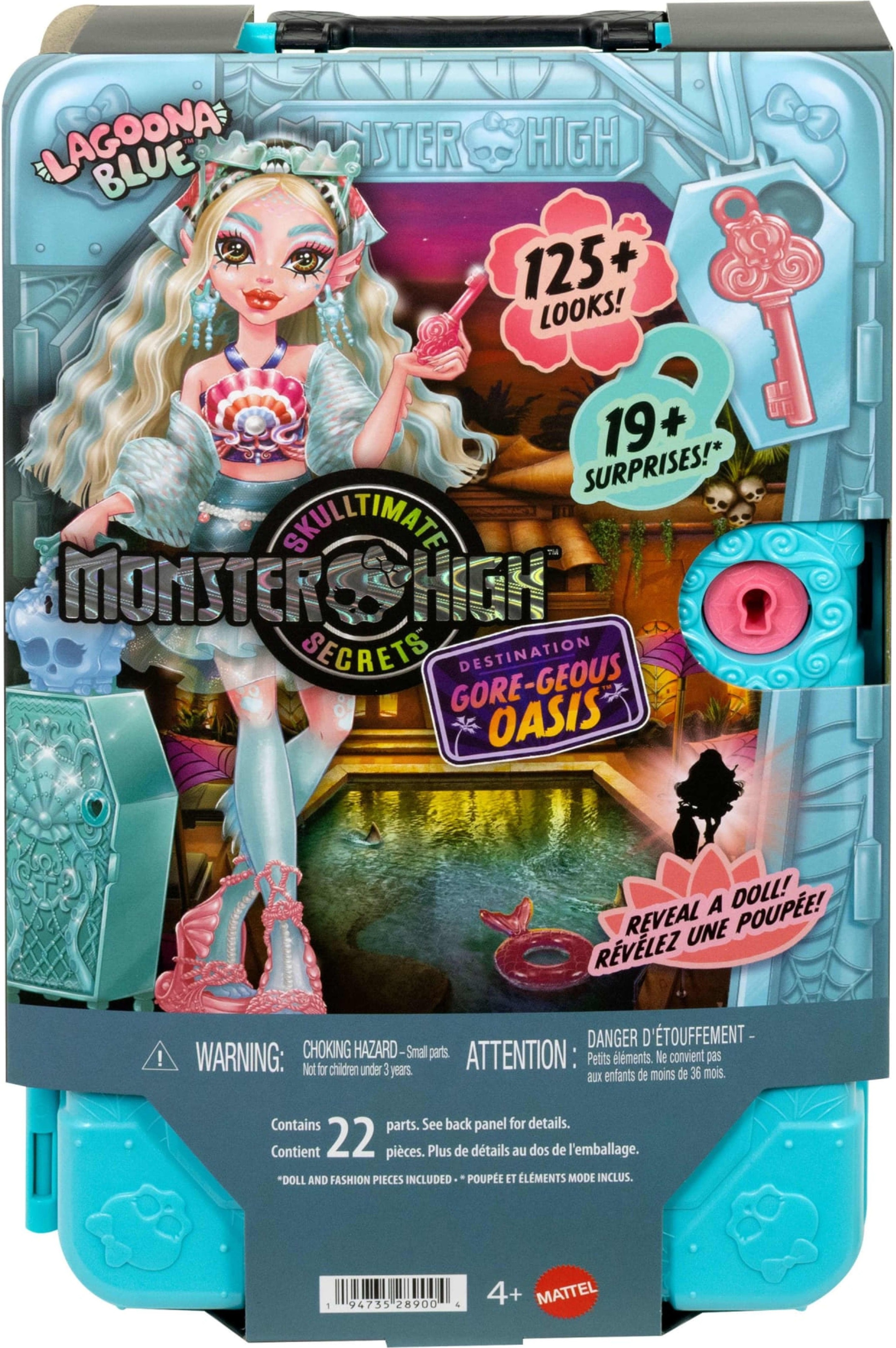 Набір-сюрприз Monster High Жахо-секрети Лагуни серії Кошмарні канікули (JDR51)фото