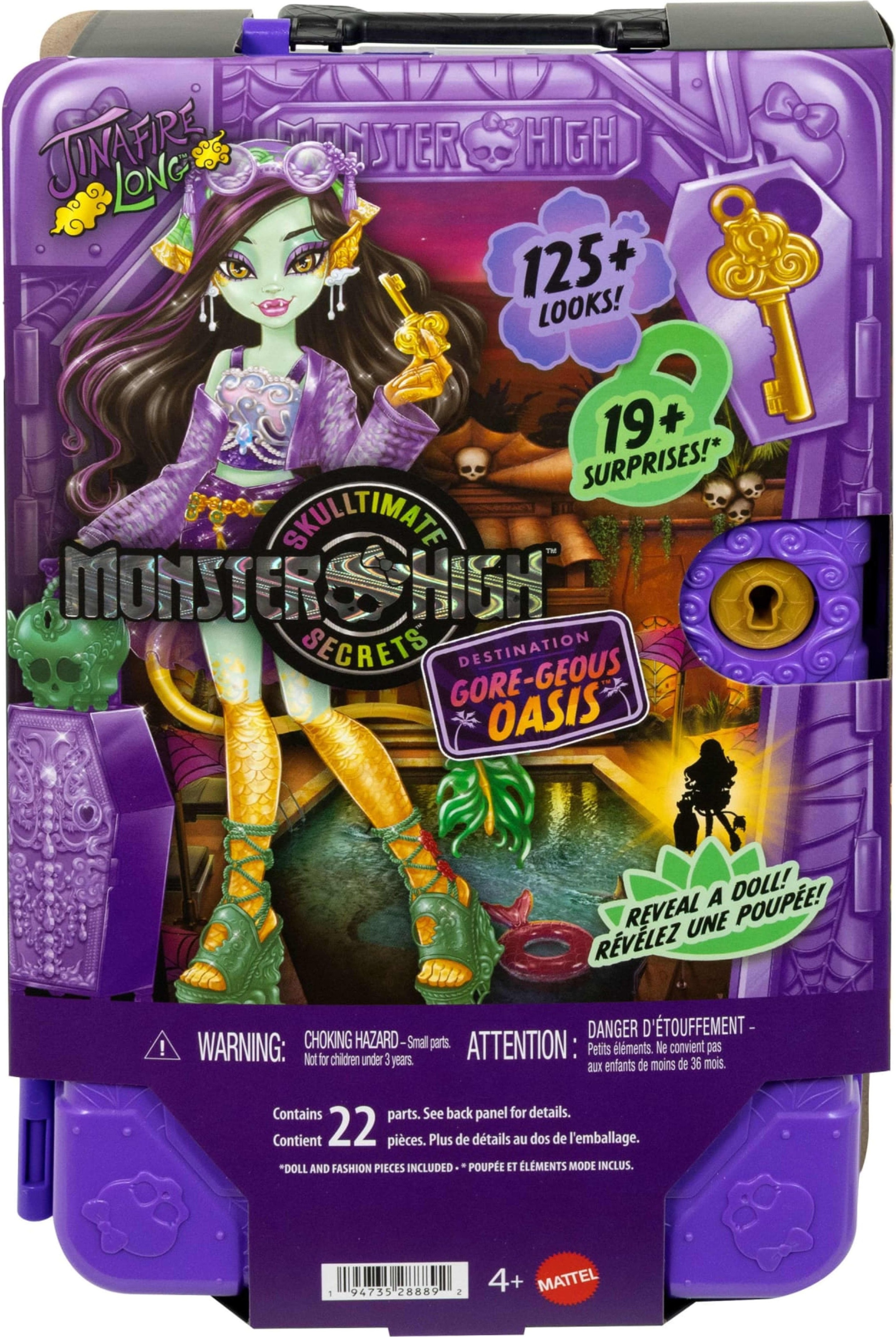 Набір-сюрприз Monster High Жахо-секрети Джиніфаєр серії Кошмарні канікули (JDR52)фото