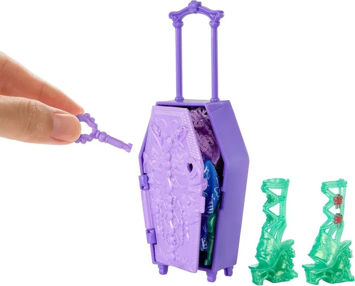 Набір-сюрприз Monster High Жахо-секрети Джиніфаєр серії Кошмарні канікули (JDR52)фото