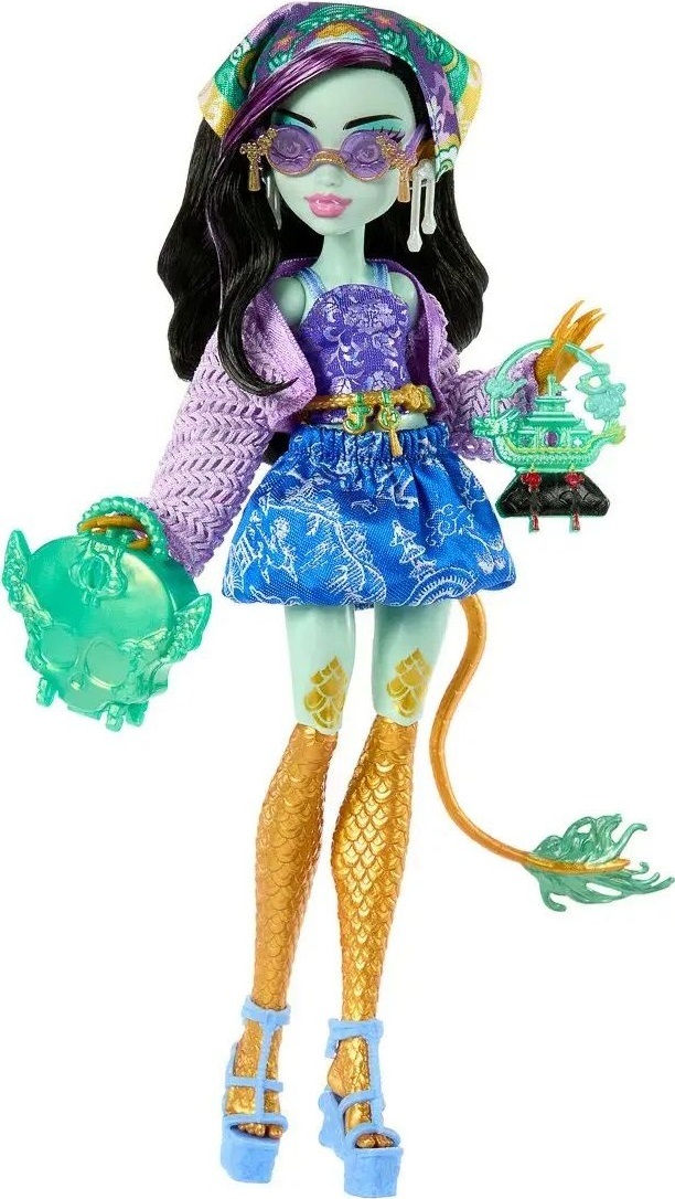 Набір-сюрприз Monster High Жахо-секрети Джиніфаєр серії Кошмарні канікули (JDR52)фото