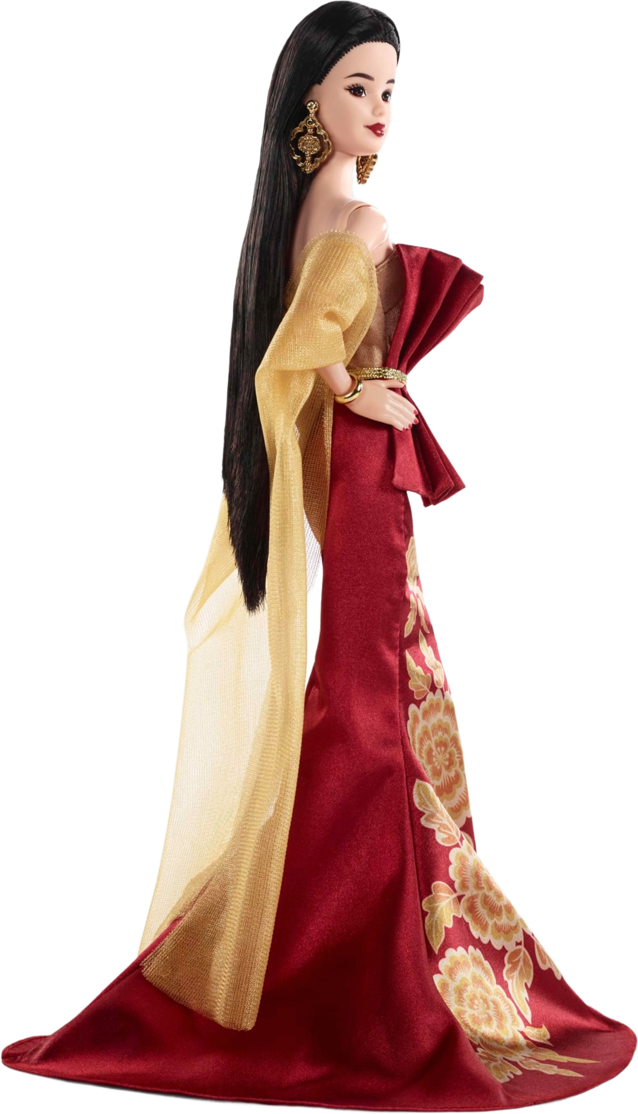 Коллекционная кукла Barbie Лунный Новый год (JJX83) фото 2