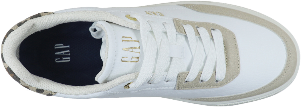 Кеды женские GAP Waco GPW6166302954 40 белые/бежевые фото 