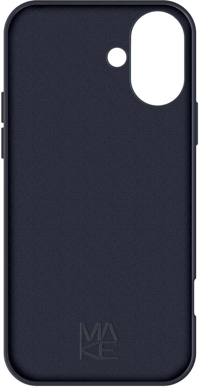 Чохол MakeFuture для Apple iPhone 17 Silicone Black (MCL-AI17BK)фото