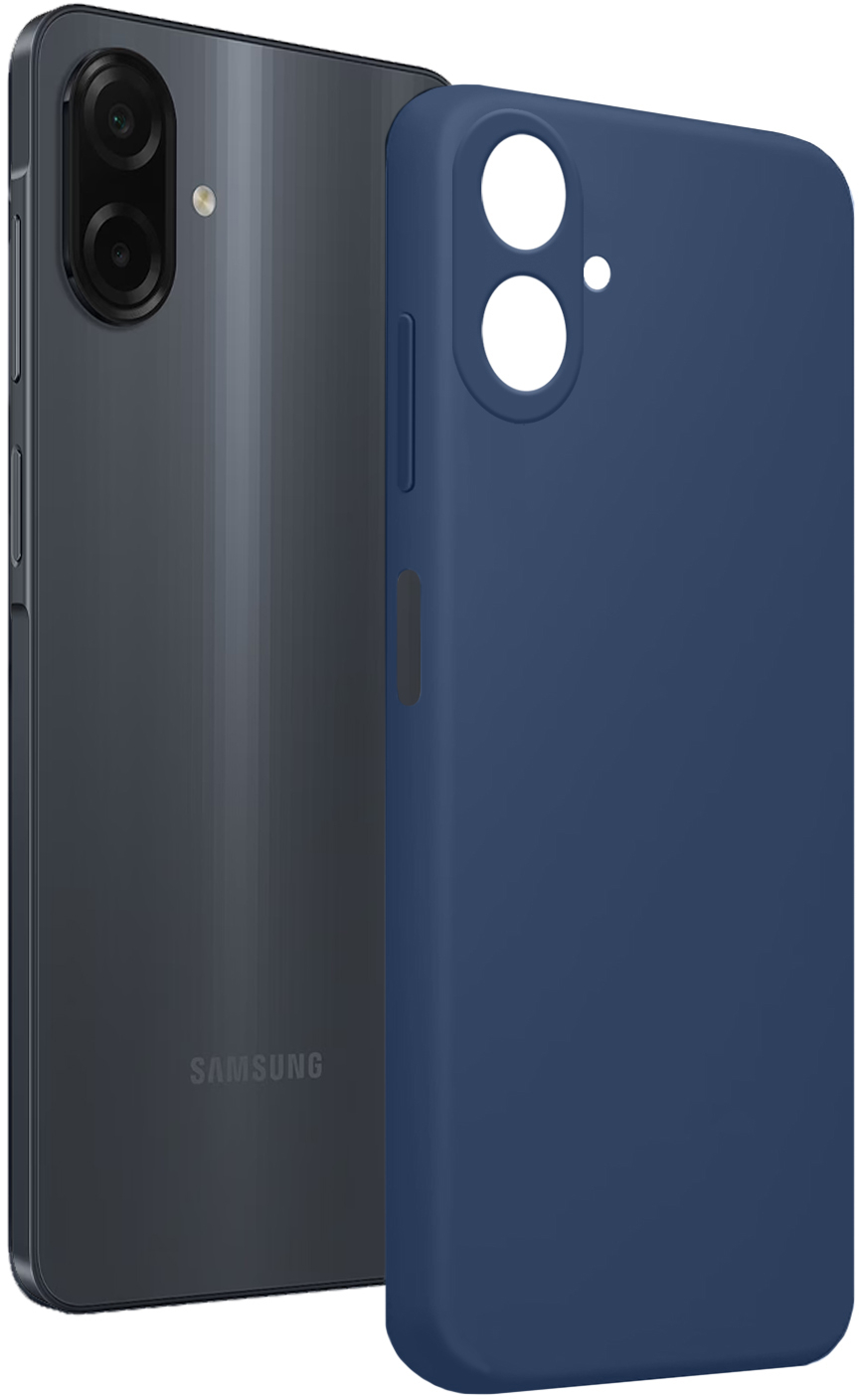 Чохол MakeFuture для Samsung Galaxy A07 Silicone Dark Blue (MCL-SA07BL)фото