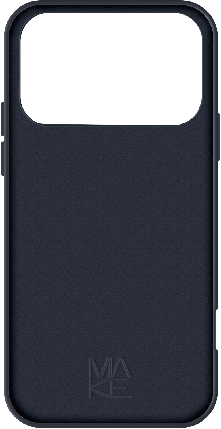 Чохол MakeFuture для Apple iPhone 17 Pro Max Silicone Black (MCL-AI17PMBK)фото