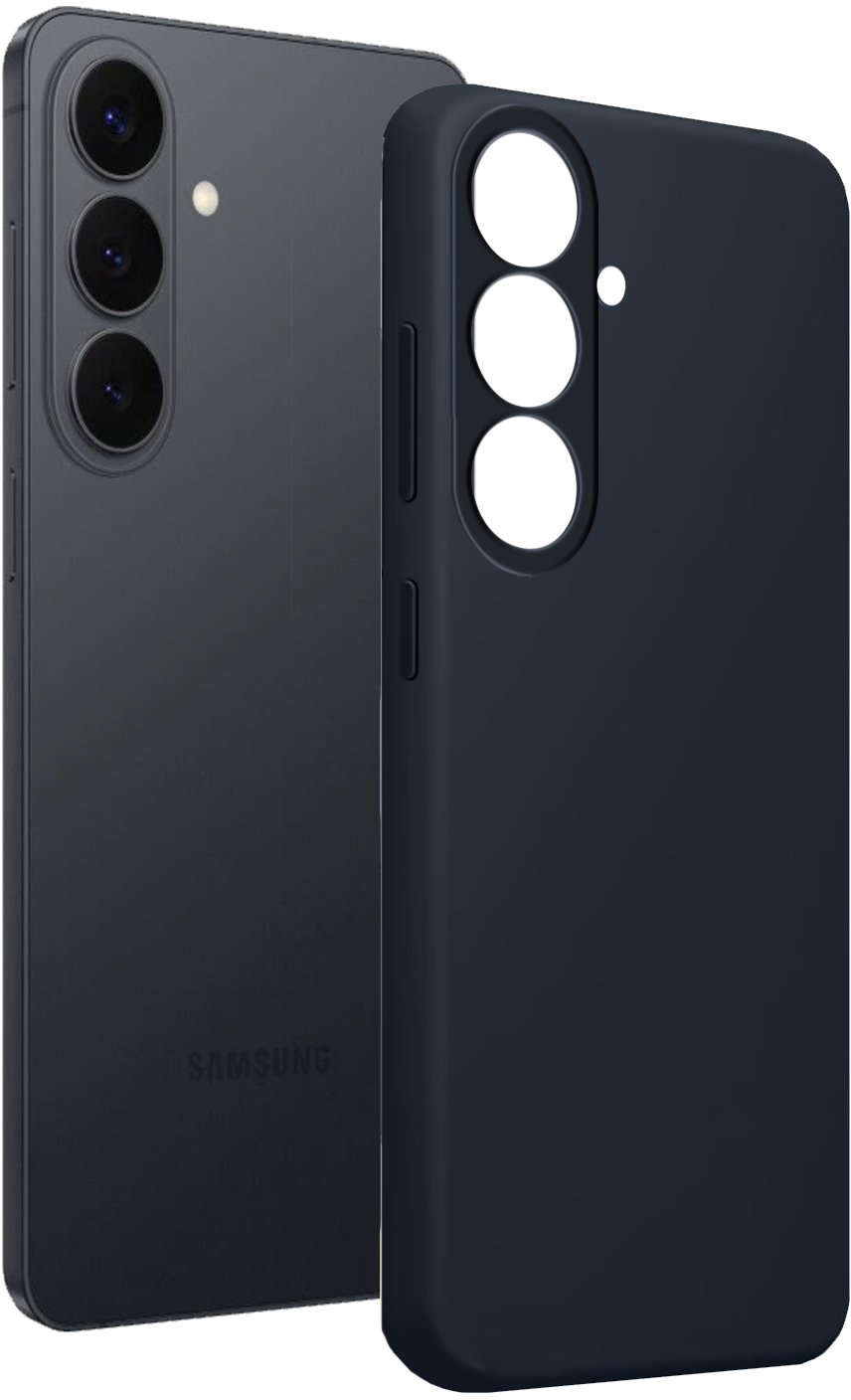 Чохол MakeFuture для Samsung Galaxy S26 Plus Silicone Black (MCL-SS26PBK)фото